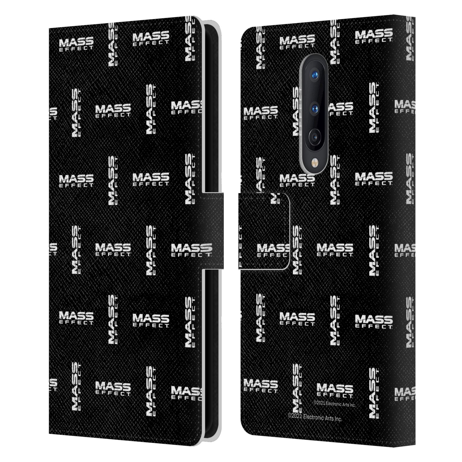 OFFICIAL EA BIOWARE MASS EFFECT 1 GRAPHICS LEATHER BOOK CASE FOR ONEPLUS PHONES - Picture 8 of 12