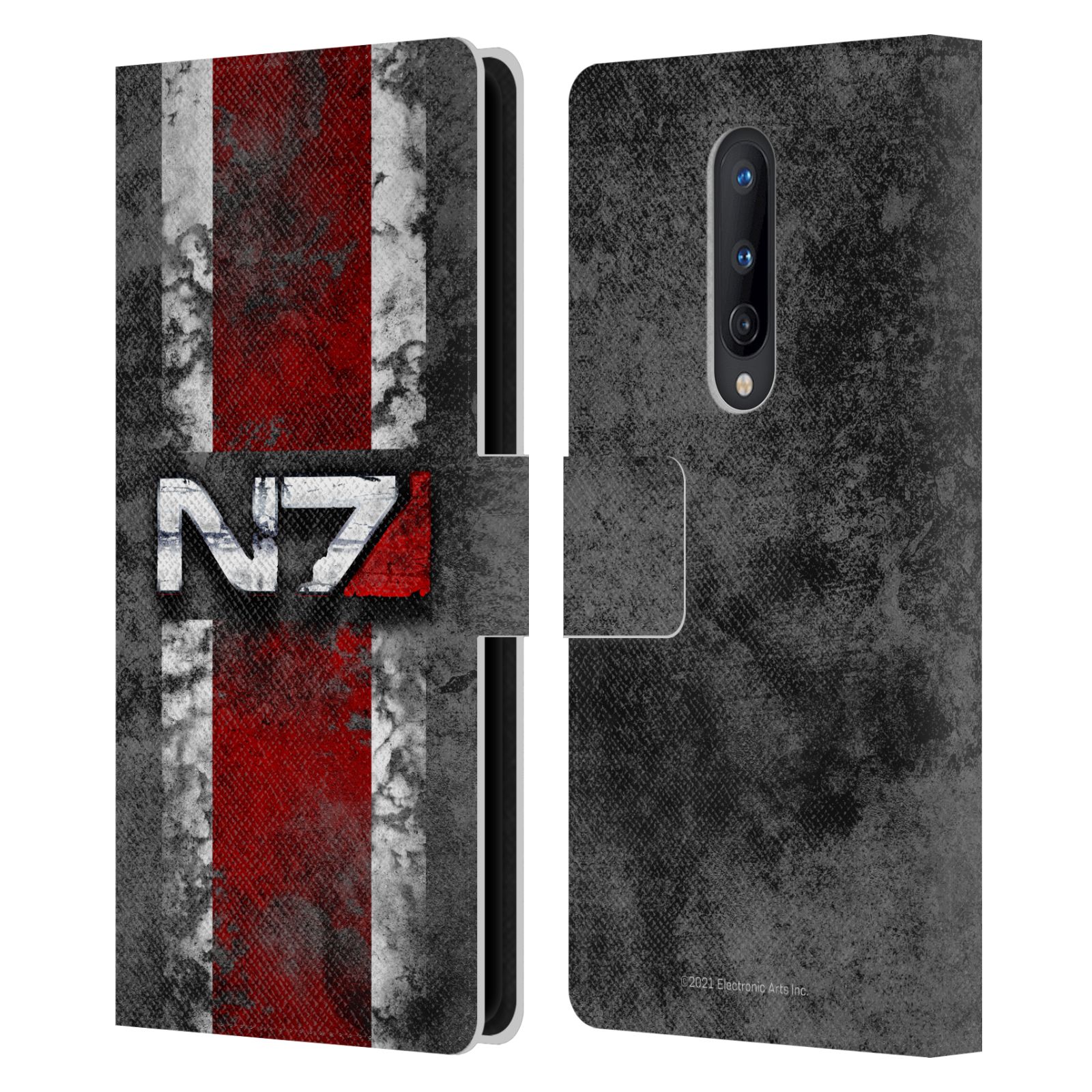 OFFICIAL EA BIOWARE MASS EFFECT 1 GRAPHICS LEATHER BOOK CASE FOR ONEPLUS PHONES - Picture 10 of 12