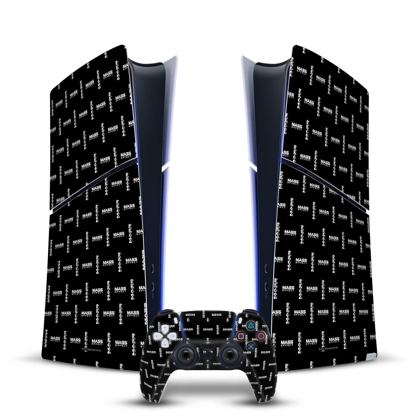 EA BIOWARE MASS EFFECT GRAPHICS VINYL SKIN DECAL FOR PS5 SLIM/PRO DIGITAL BUNDLE