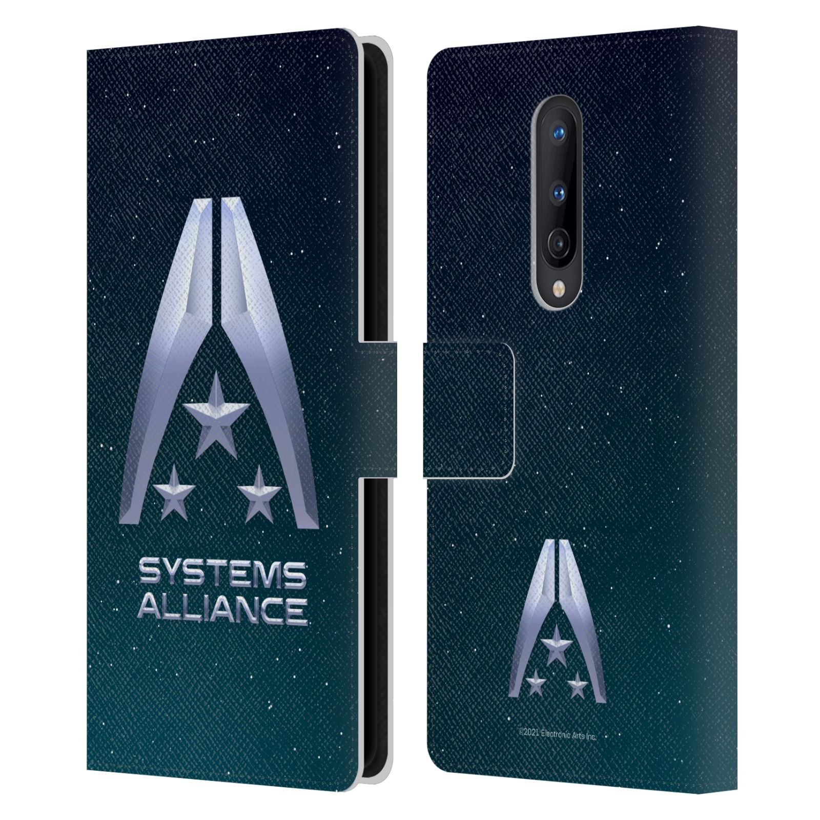 OFFICIAL EA BIOWARE MASS EFFECT 1 GRAPHICS LEATHER BOOK CASE FOR ONEPLUS PHONES - Picture 12 of 12
