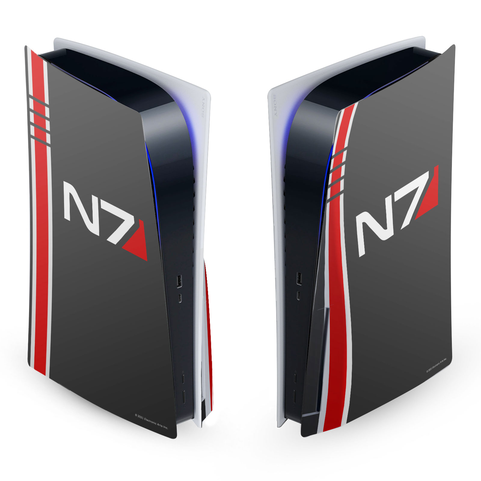 N7 Logo Gaming Skin for PS5 Console (Disc)
