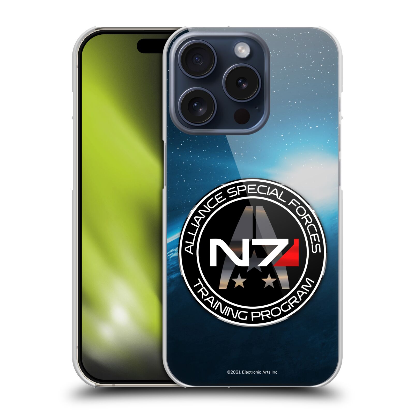 OFFICIAL EA BIOWARE MASS EFFECT 3 BADGES AND LOGOS CASE FOR APPLE iPHONE PHONES