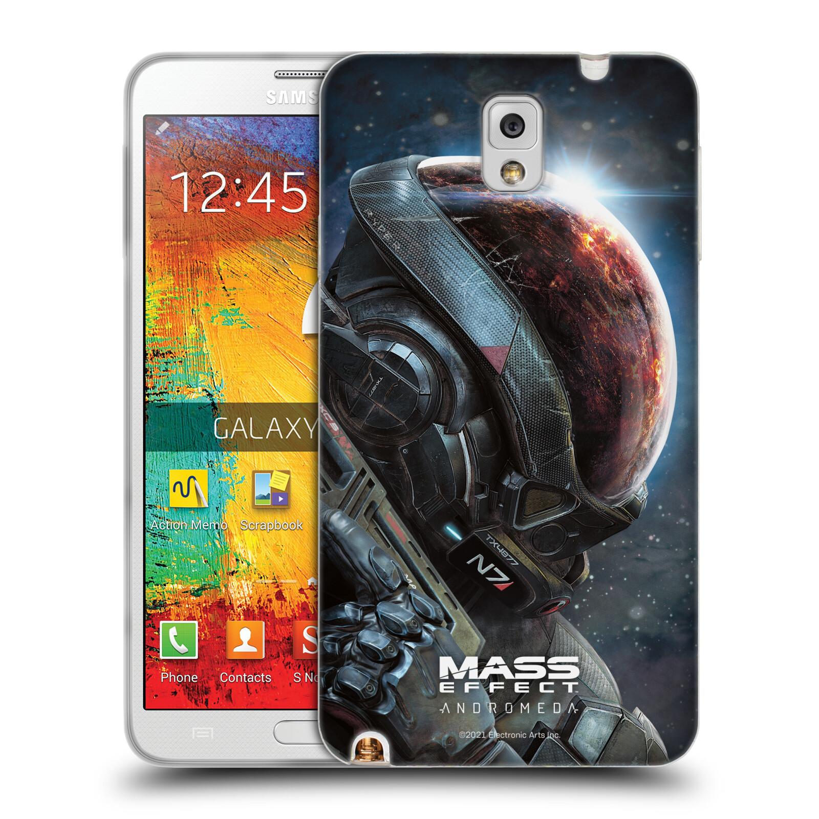 OFFICIAL EA BIOWARE MASS EFFECT ANDROMEDA GRAPHICS GEL CASE FOR SAMSUNG PHONES 2 - Picture 9 of 11