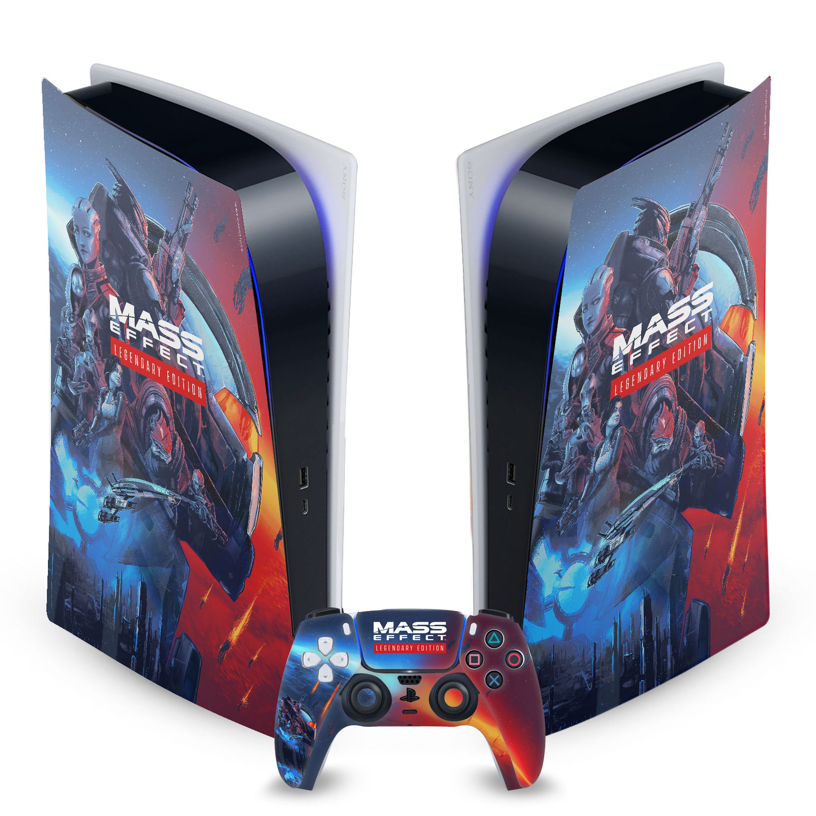 EA BIOWARE MASS EFFECT LEGENDARY VINYL SKIN FOR SONY PS5 DIGITAL EDITION BUNDLE