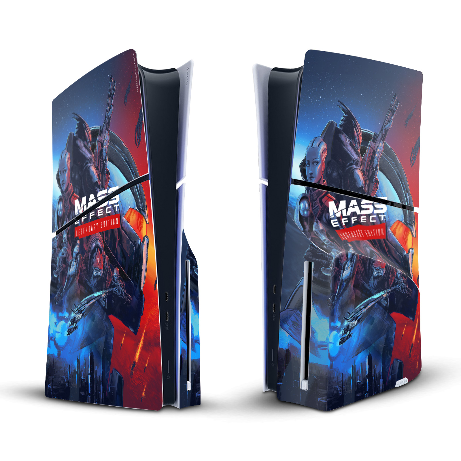 EA BIOWARE MASS EFFECT LEGENDARY GRAPHIC SKIN SONY PS5 SLIM DISC EDITION CONSOLE