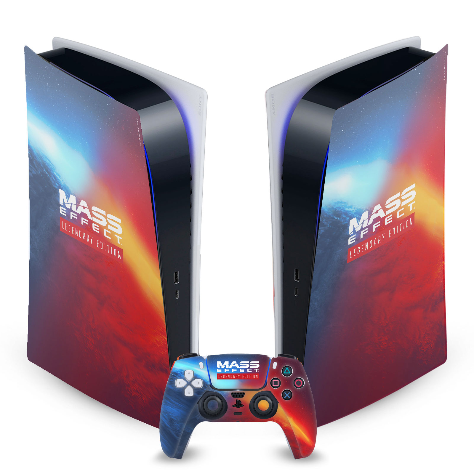 EA BIOWARE MASS EFFECT LEGENDARY VINYL SKIN FOR SONY PS5 DIGITAL EDITION BUNDLE