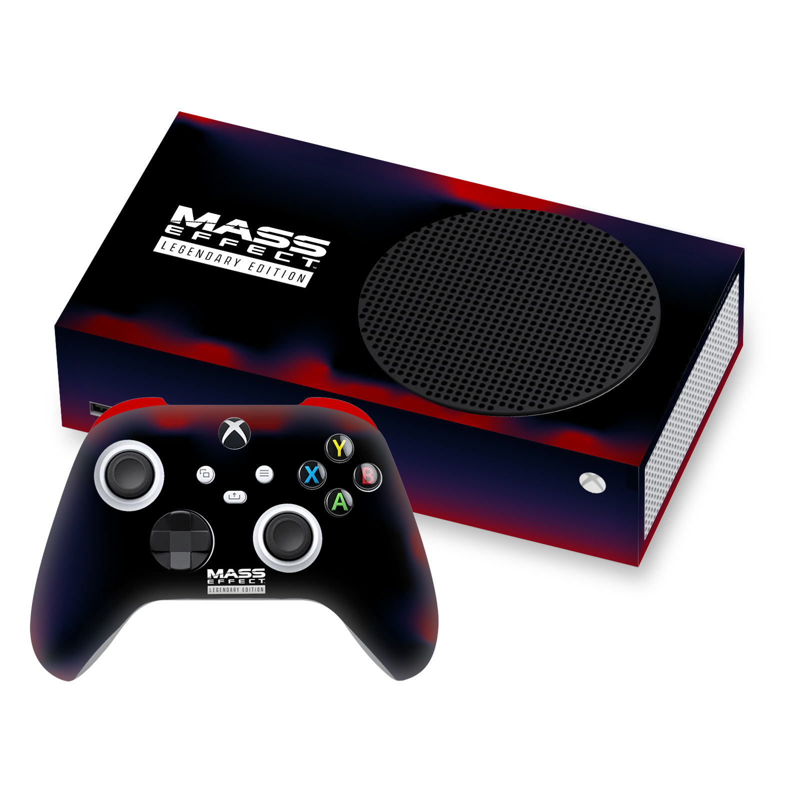 MASS EFFECT LEGENDARY GRAPHICS VINYL SKIN FOR SERIES S CONSOLE & CONTROLLER