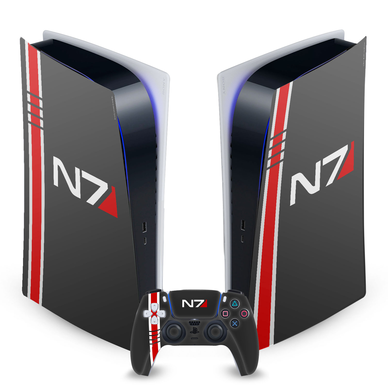 EA BIOWARE MASS EFFECT LEGENDARY VINYL SKIN FOR SONY PS5 DIGITAL EDITION BUNDLE