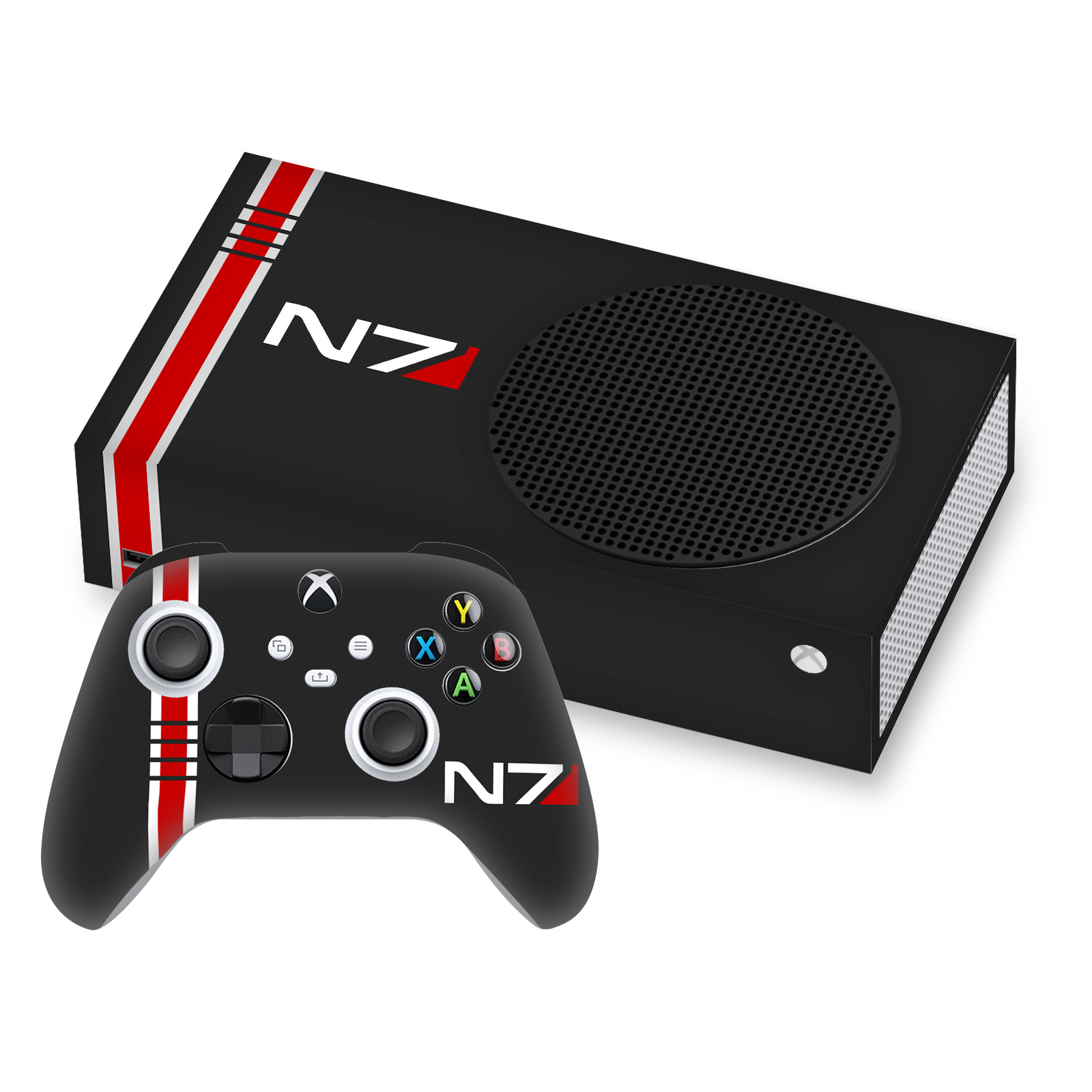 MASS EFFECT LEGENDARY GRAPHICS VINYL SKIN FOR SERIES S CONSOLE & CONTROLLER