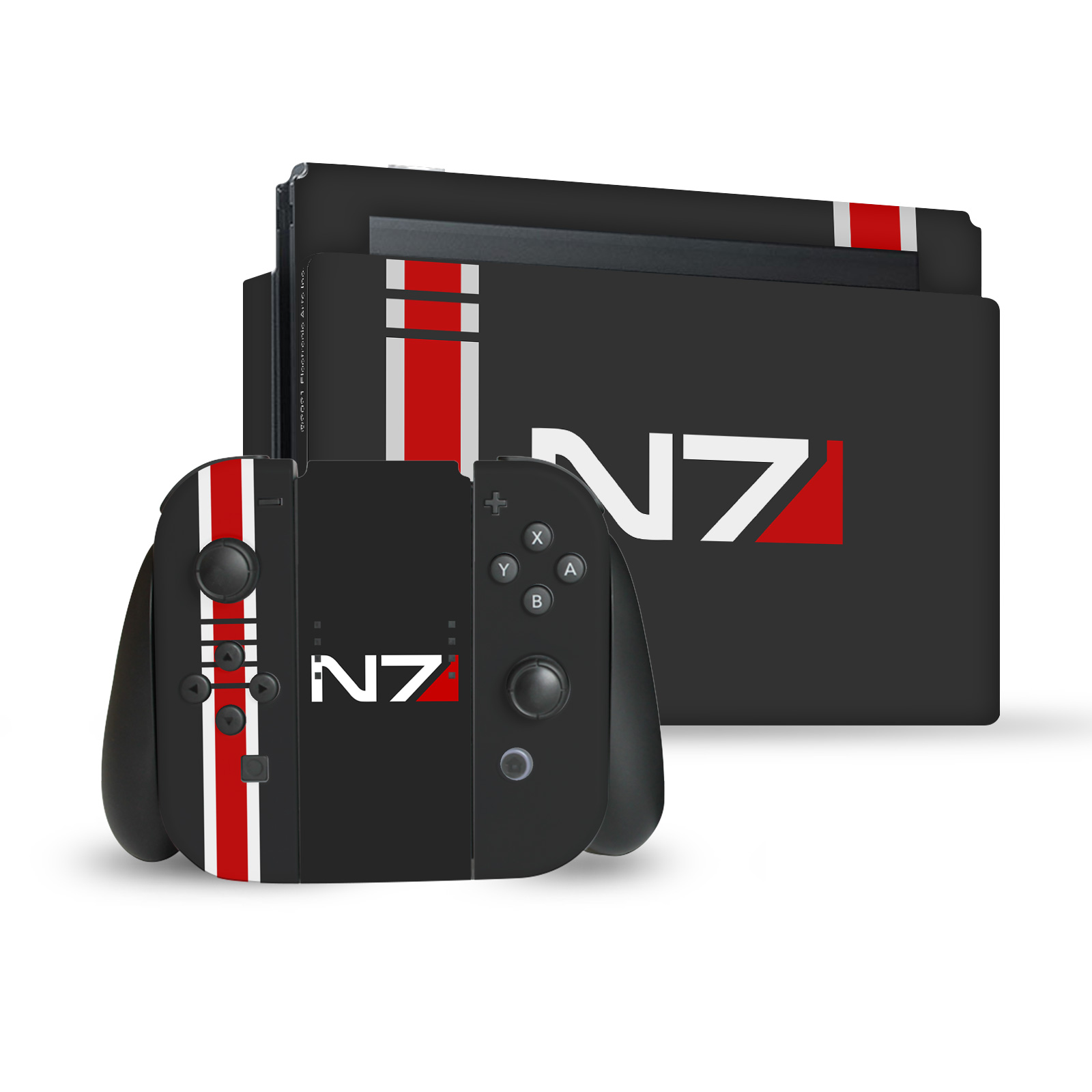 EA BIOWARE MASS EFFECT LEGENDARY GRAPHICS VINYL SKIN FOR NINTENDO SWITCH BUNDLE