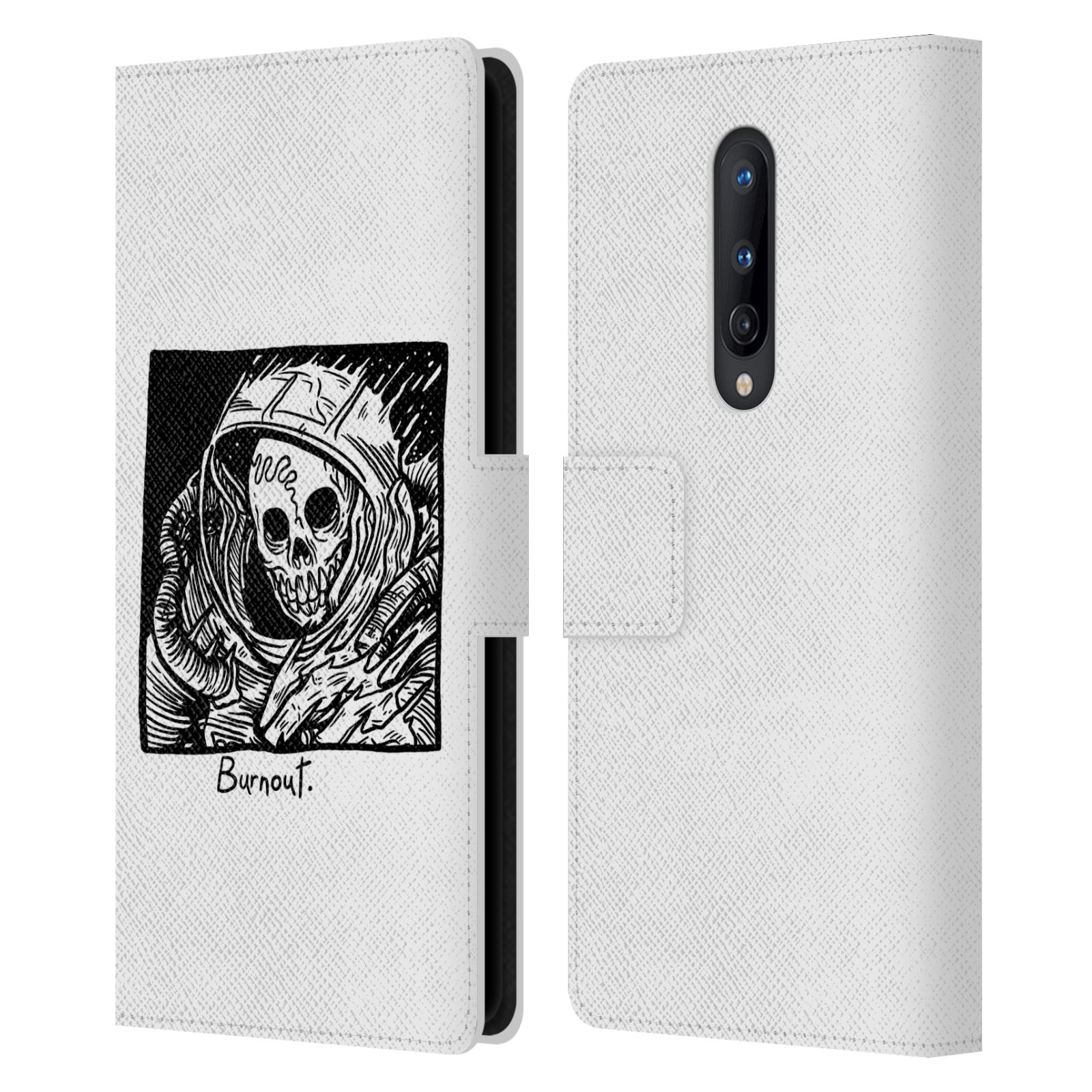 OFFICIAL MATT BAILEY SKULL LEATHER BOOK WALLET CASE COVER FOR ONEPLUS PHONES - Picture 8 of 19