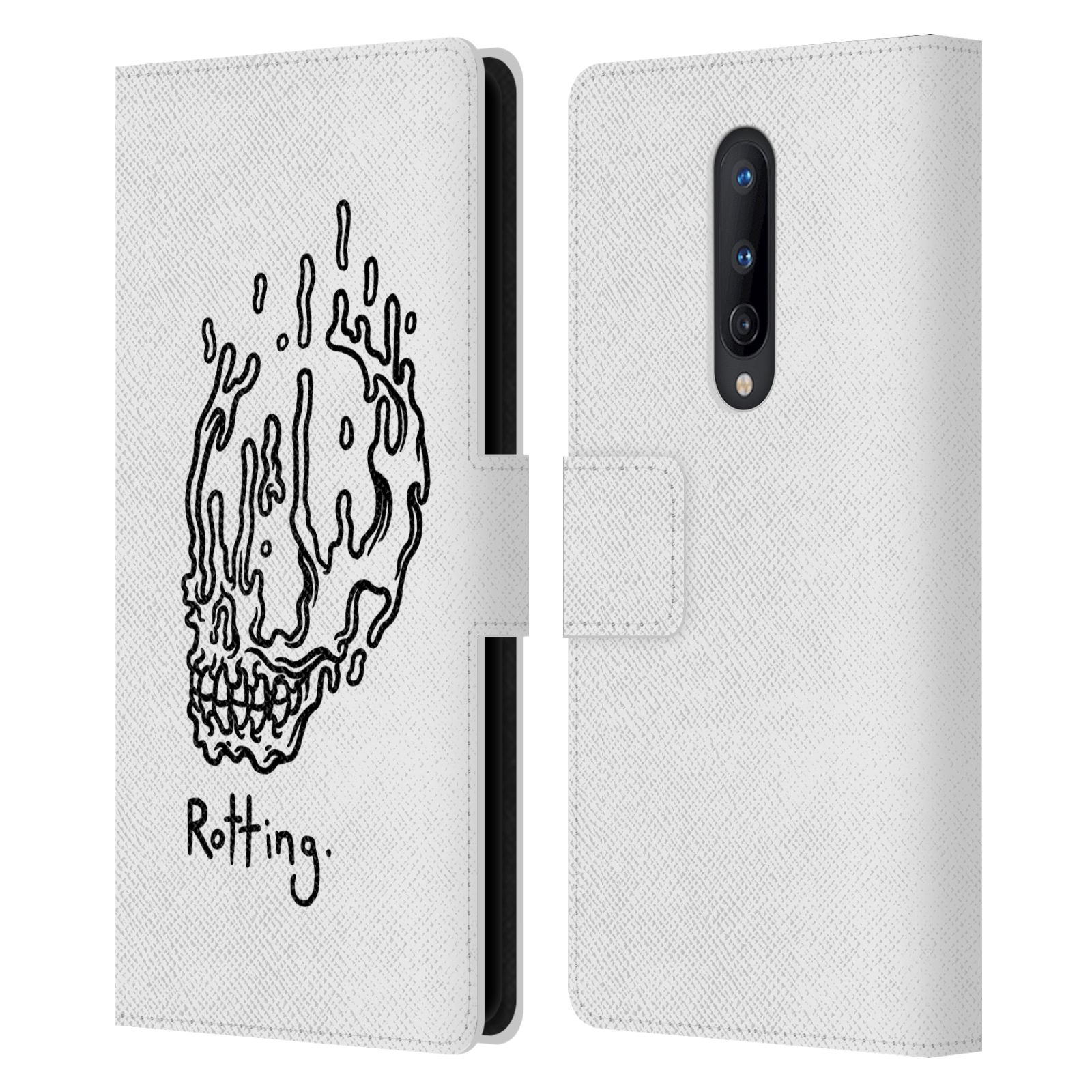 OFFICIAL MATT BAILEY SKULL LEATHER BOOK WALLET CASE COVER FOR ONEPLUS PHONES - Picture 16 of 19