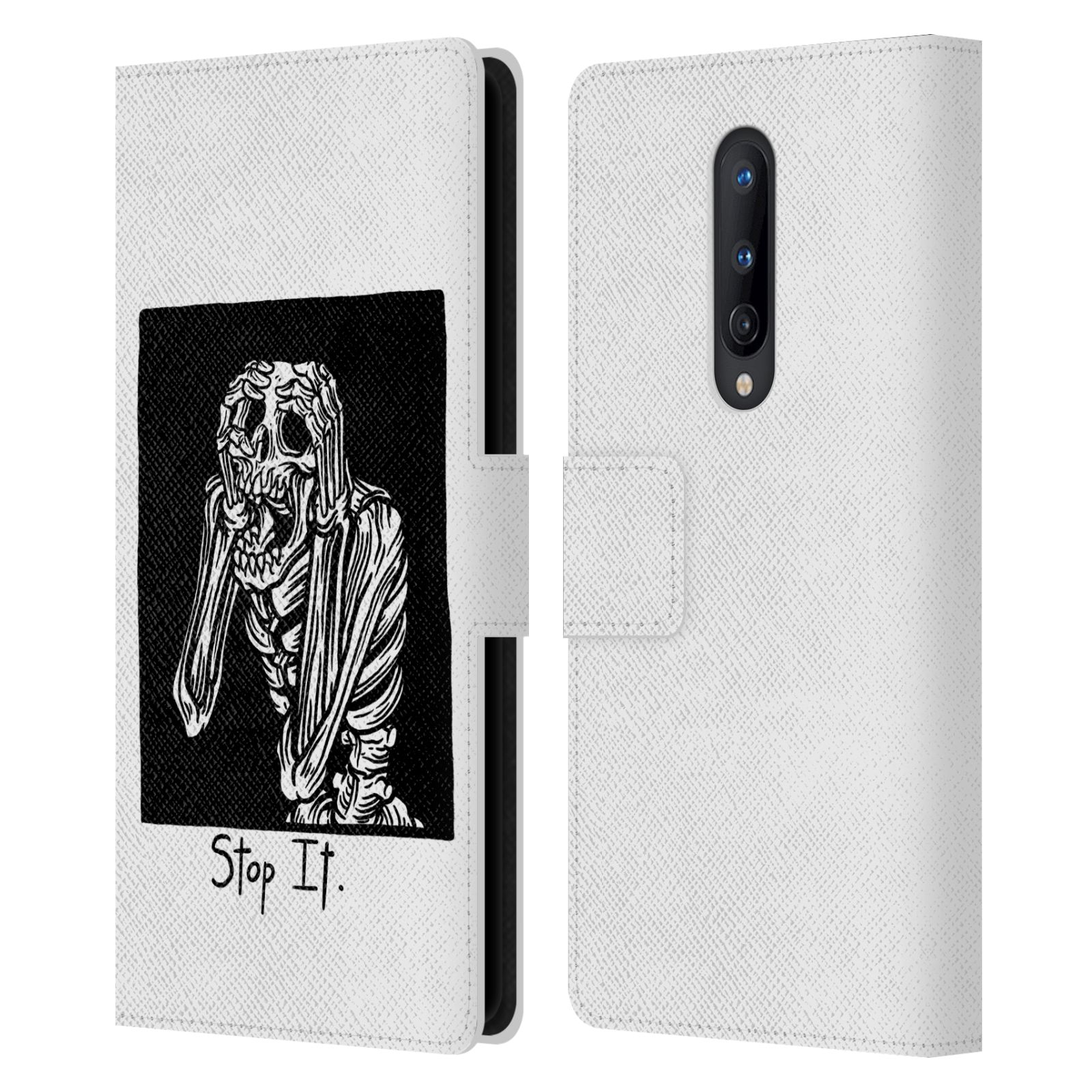 OFFICIAL MATT BAILEY SKULL LEATHER BOOK WALLET CASE COVER FOR ONEPLUS PHONES - Picture 17 of 19