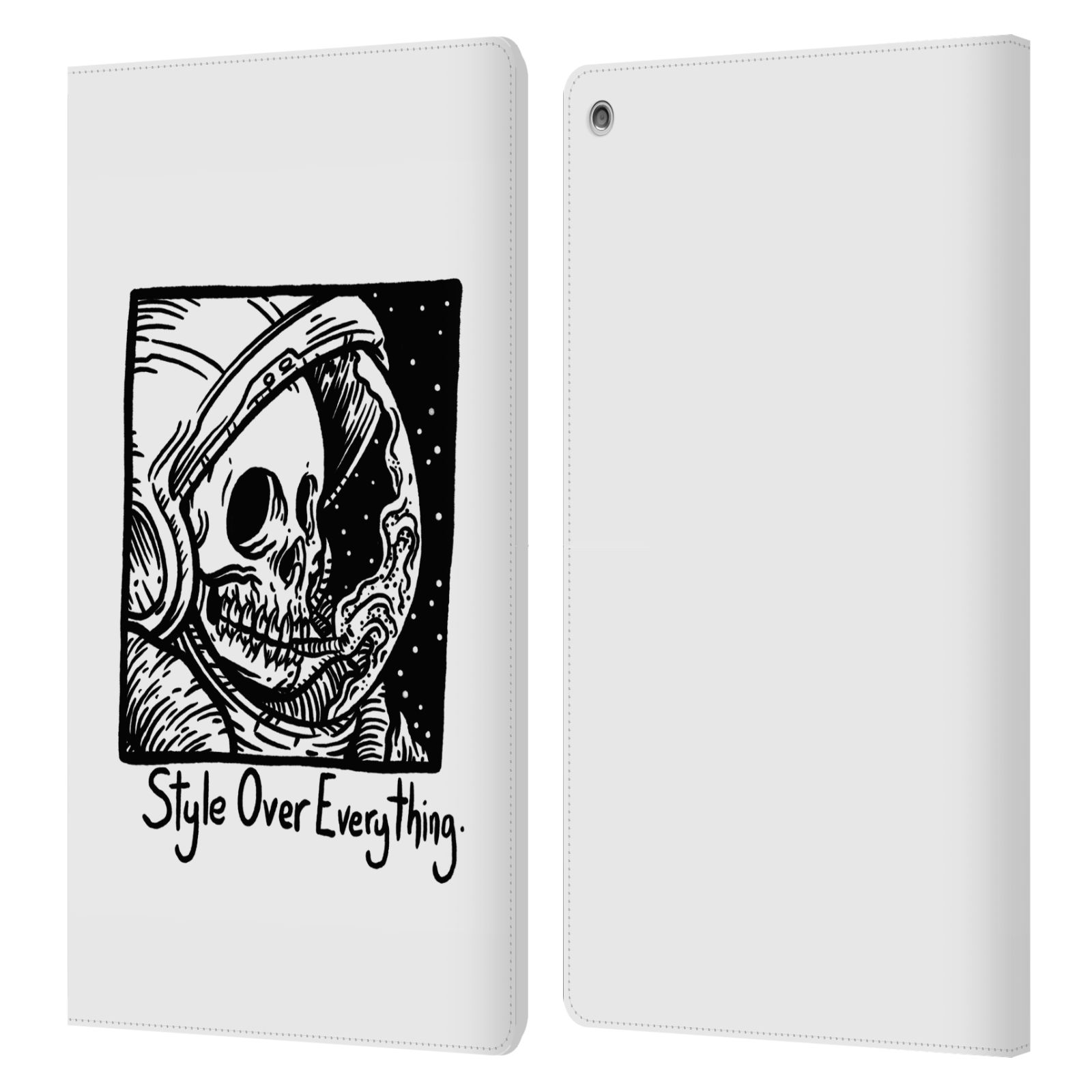 OFFICIAL MATT BAILEY SKULL LEATHER BOOK WALLET CASE COVER FOR AMAZON FIRE - 第 18/19 張圖片