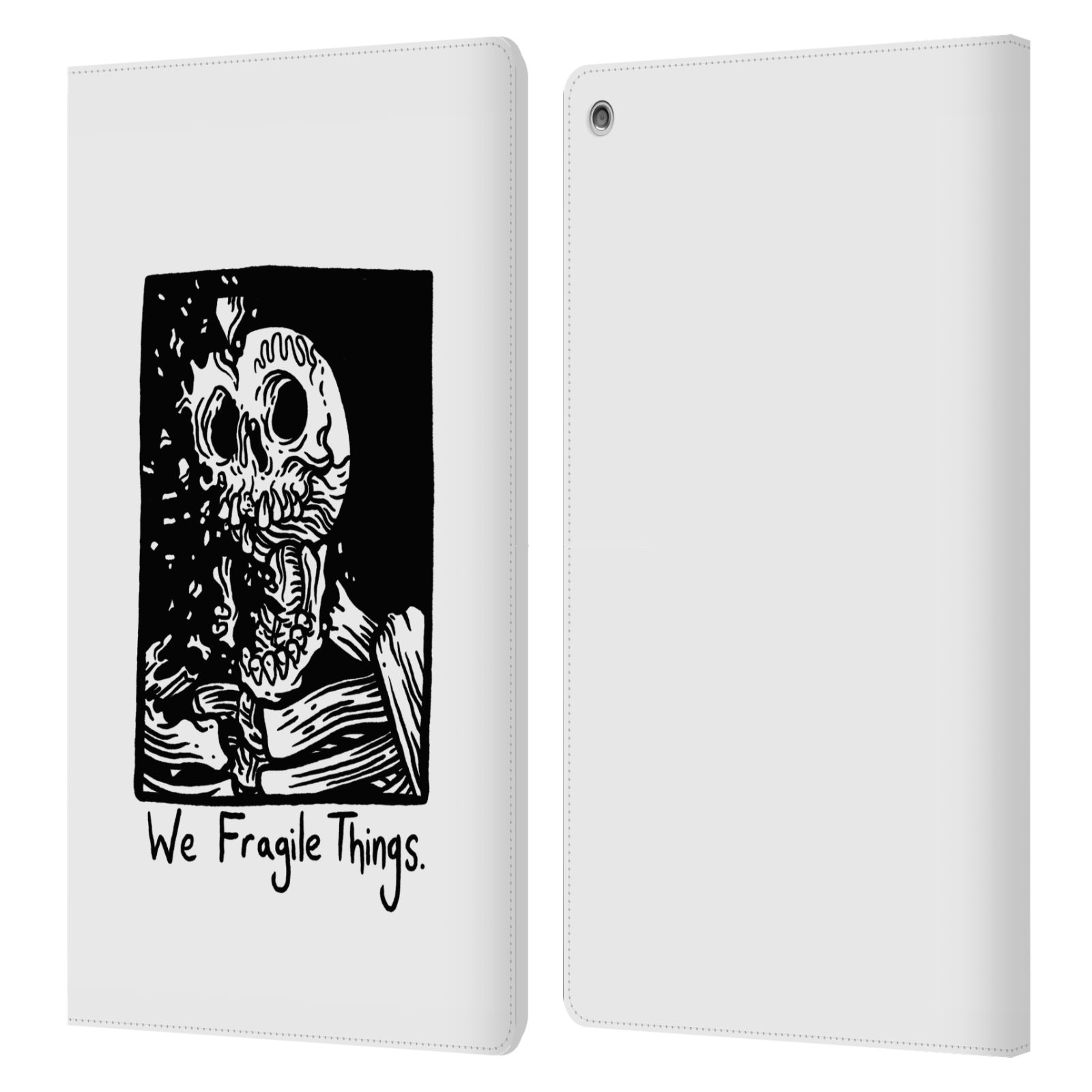 OFFICIAL MATT BAILEY SKULL LEATHER BOOK WALLET CASE COVER FOR AMAZON FIRE - 第 19/19 張圖片