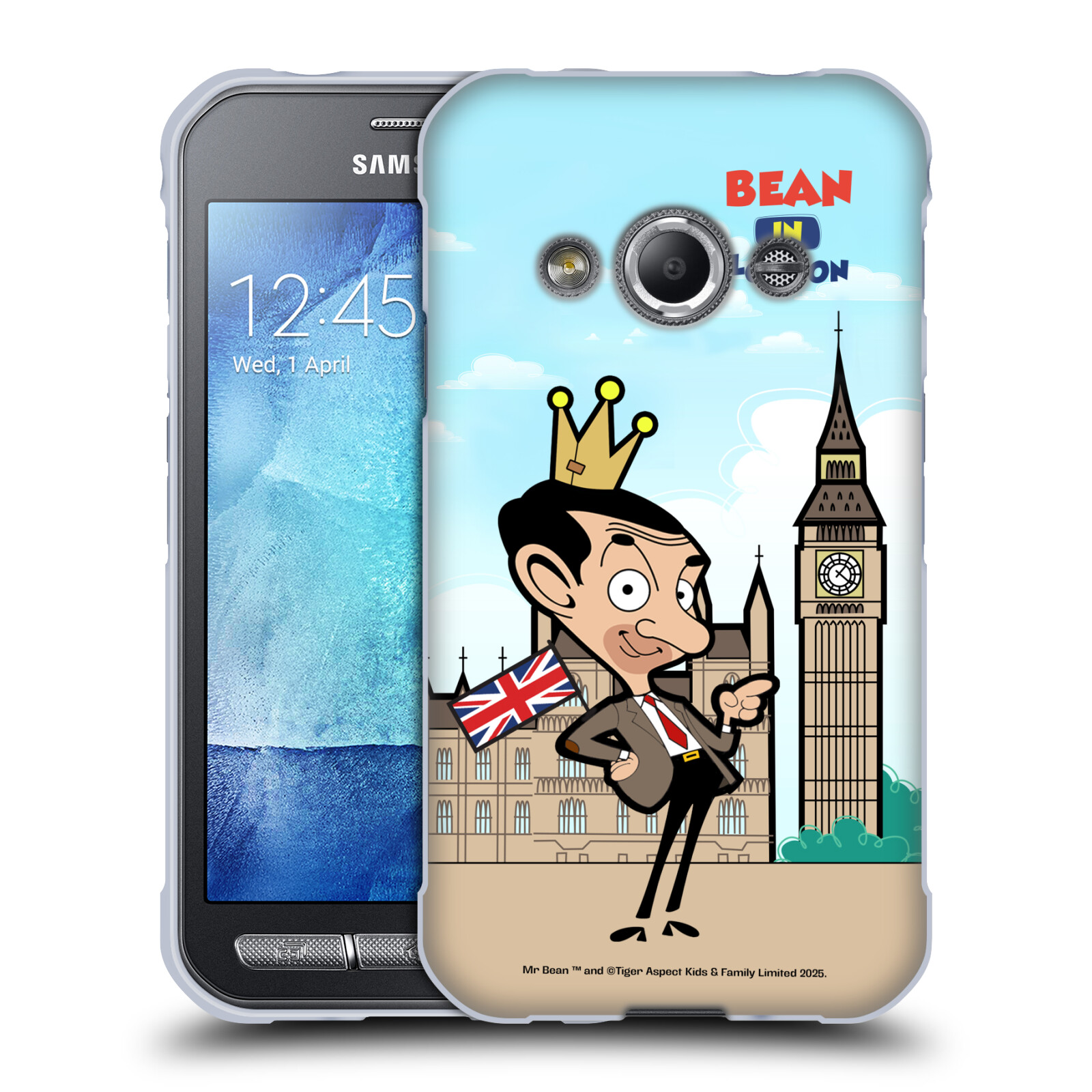 OFFICIAL MR. BEAN: THE ANIMATED SERIES GRAPHIC ART GEL CASE FOR SAMSUNG PHONES 4