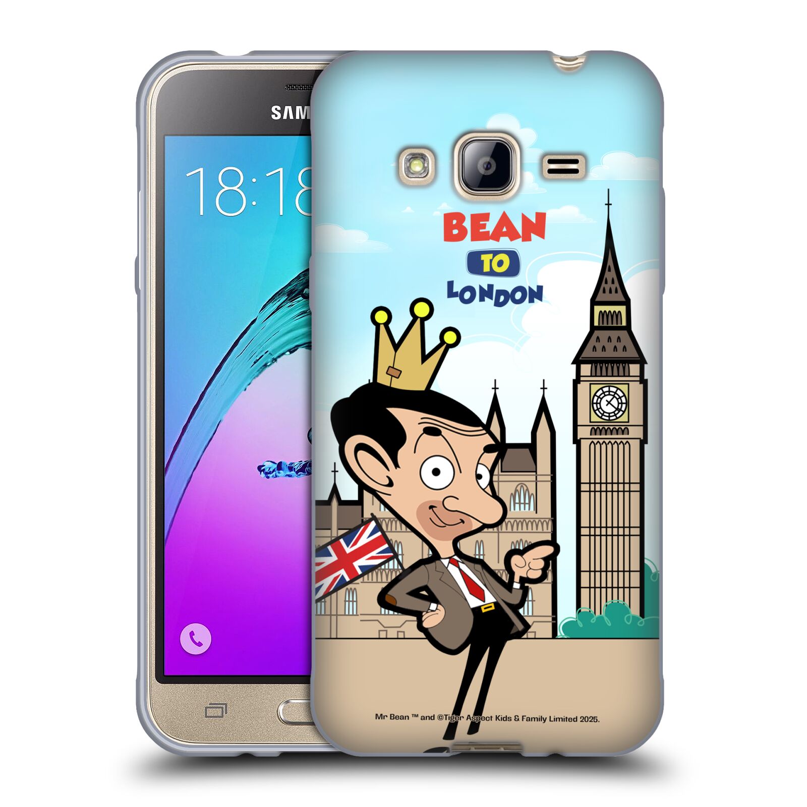 OFFICIAL MR. BEAN: THE ANIMATED SERIES GRAPHIC ART GEL CASE FOR SAMSUNG PHONES 3