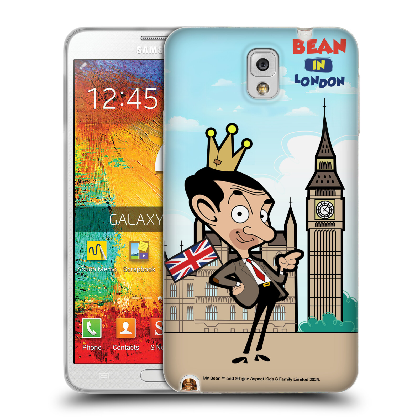 OFFICIAL MR. BEAN: THE ANIMATED SERIES GRAPHIC ART GEL CASE FOR SAMSUNG PHONES 2