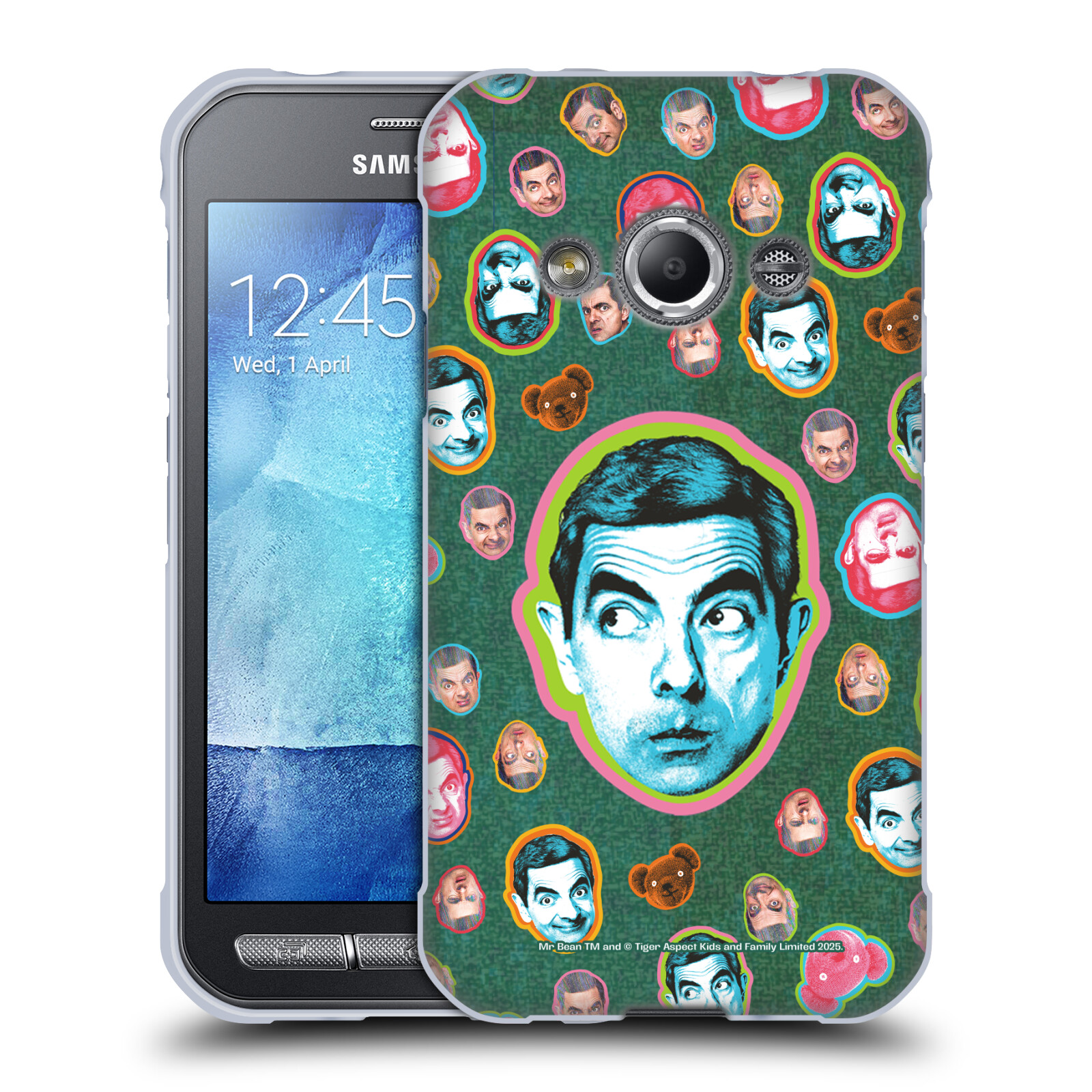 OFFICIAL MR. BEAN KEY ART SOFT GEL CASE FOR SAMSUNG PHONES 4