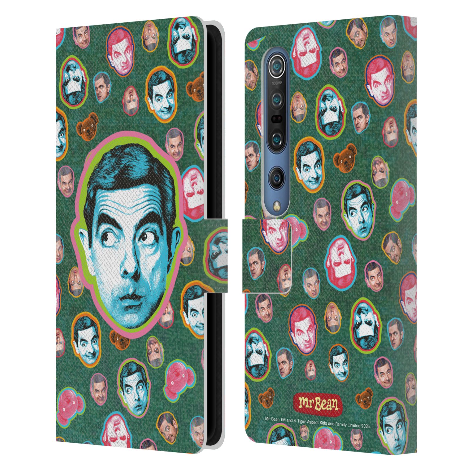 OFFICIAL MR. BEAN KEY ART LEATHER BOOK WALLET CASE COVER FOR XIAOMI PHONES