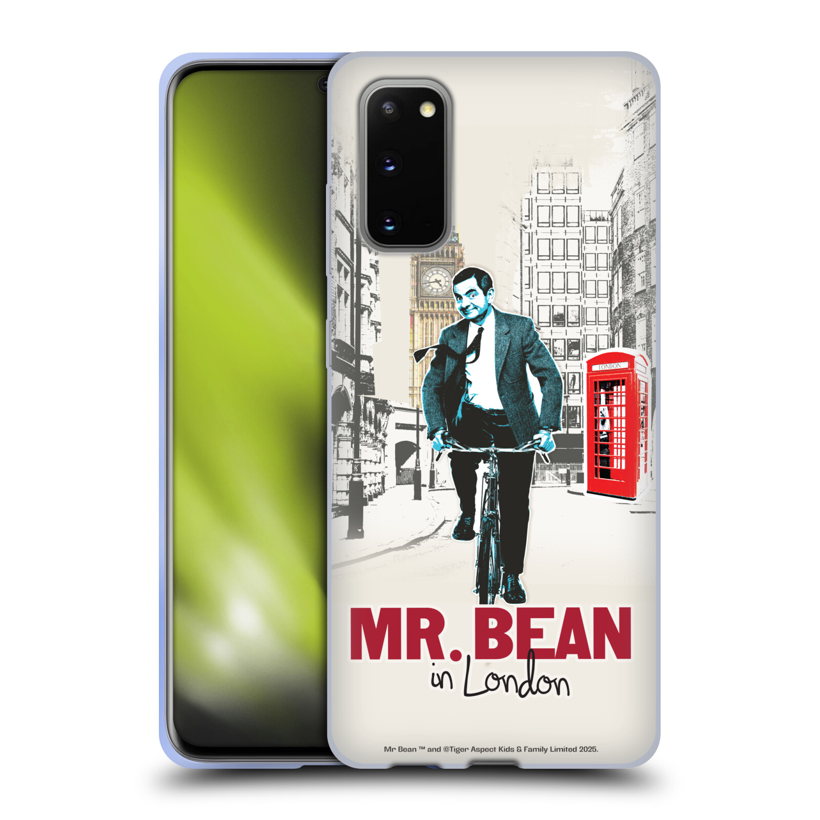 OFFICIAL MR. BEAN LONDON ART SOFT GEL CASE FOR SAMSUNG PHONES 1
