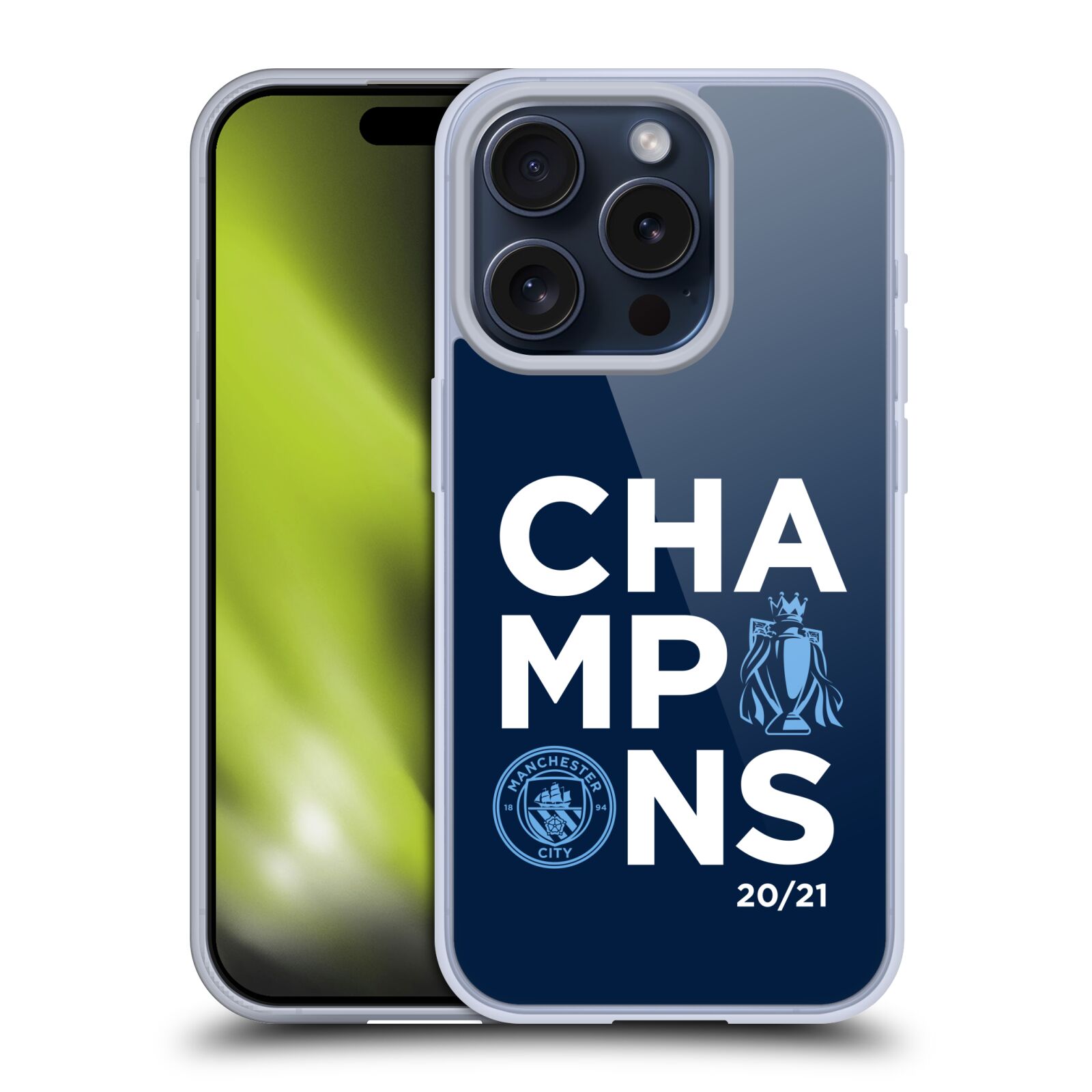 MAN CITY FC 2021 LEAGUE CHAMPIONS ÉTUI COQUE EN GEL POUR APPLE iPHONE TÉLÉPHONES - Photo 8 sur 17