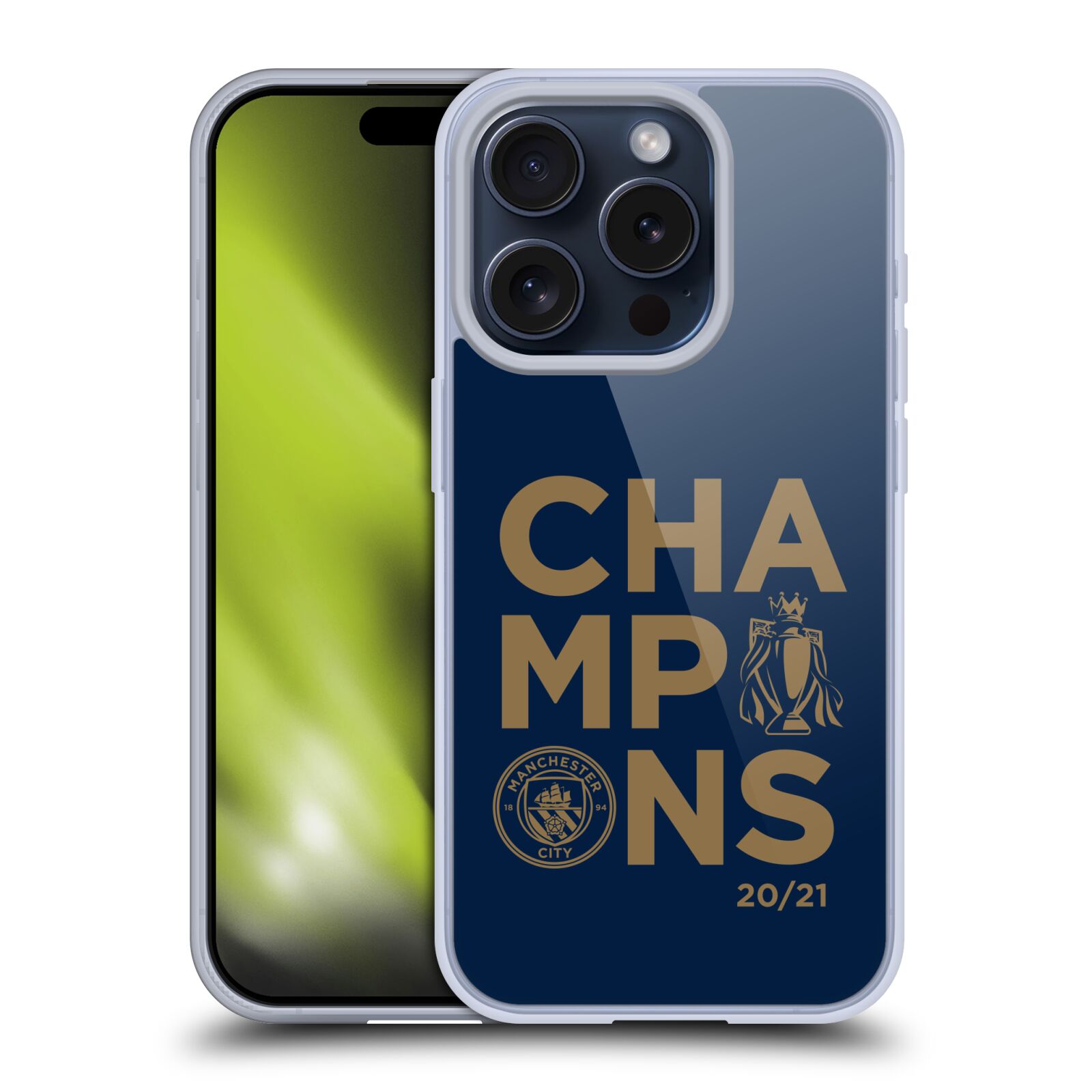 MAN CITY FC 2021 LEAGUE CHAMPIONS ÉTUI COQUE EN GEL POUR APPLE iPHONE TÉLÉPHONES - Photo 9 sur 17