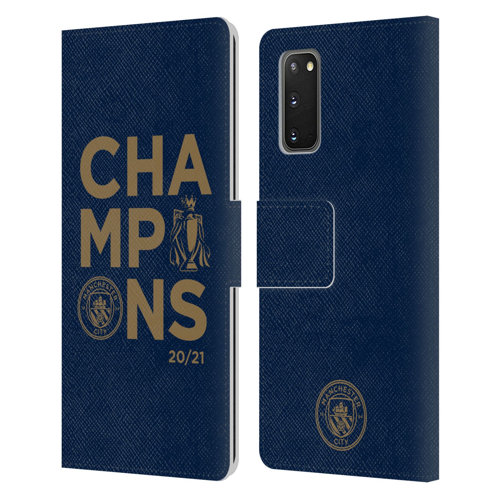 MAN CITY FC 2021 LEAGUE CHAMPIONS LEATHER BOOK WALLET CASE FOR SAMSUNG PHONES 2 - Picture 8 of 12
