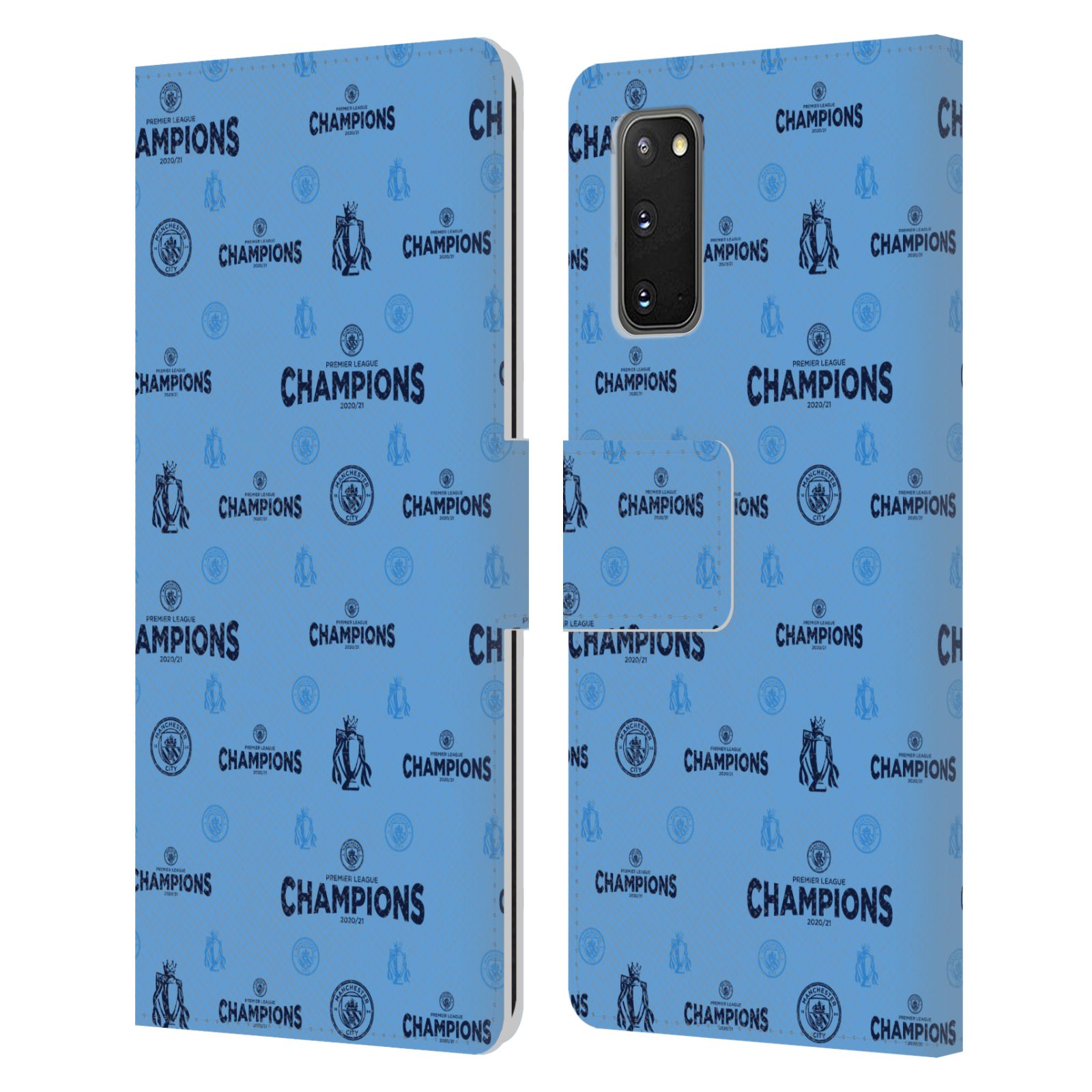 MAN CITY FC 2021 LEAGUE CHAMPIONS LEATHER BOOK WALLET CASE FOR SAMSUNG PHONES 2 - Picture 11 of 12