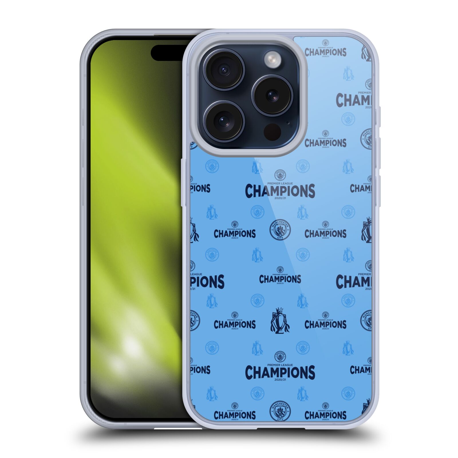 MAN CITY FC 2021 LEAGUE CHAMPIONS ÉTUI COQUE EN GEL POUR APPLE iPHONE TÉLÉPHONES - Photo 13 sur 17