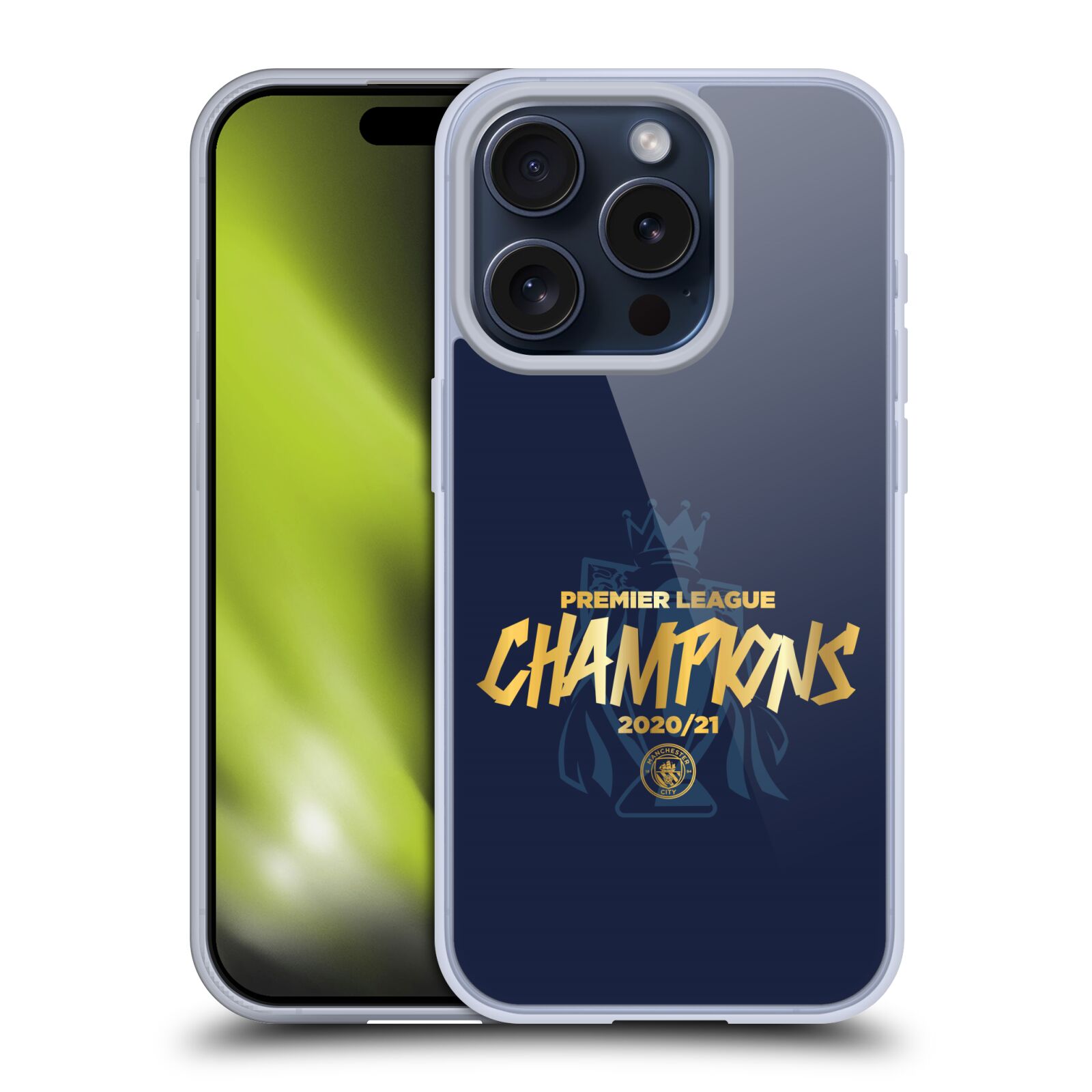MAN CITY FC 2021 LEAGUE CHAMPIONS ÉTUI COQUE EN GEL POUR APPLE iPHONE TÉLÉPHONES - Photo 16 sur 17