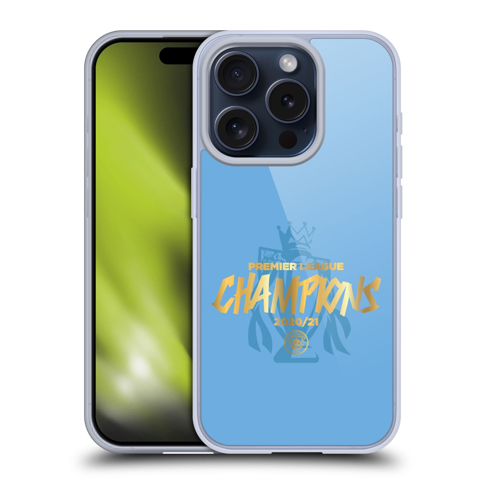 MAN CITY FC 2021 LEAGUE CHAMPIONS ÉTUI COQUE EN GEL POUR APPLE iPHONE TÉLÉPHONES - Photo 17 sur 17
