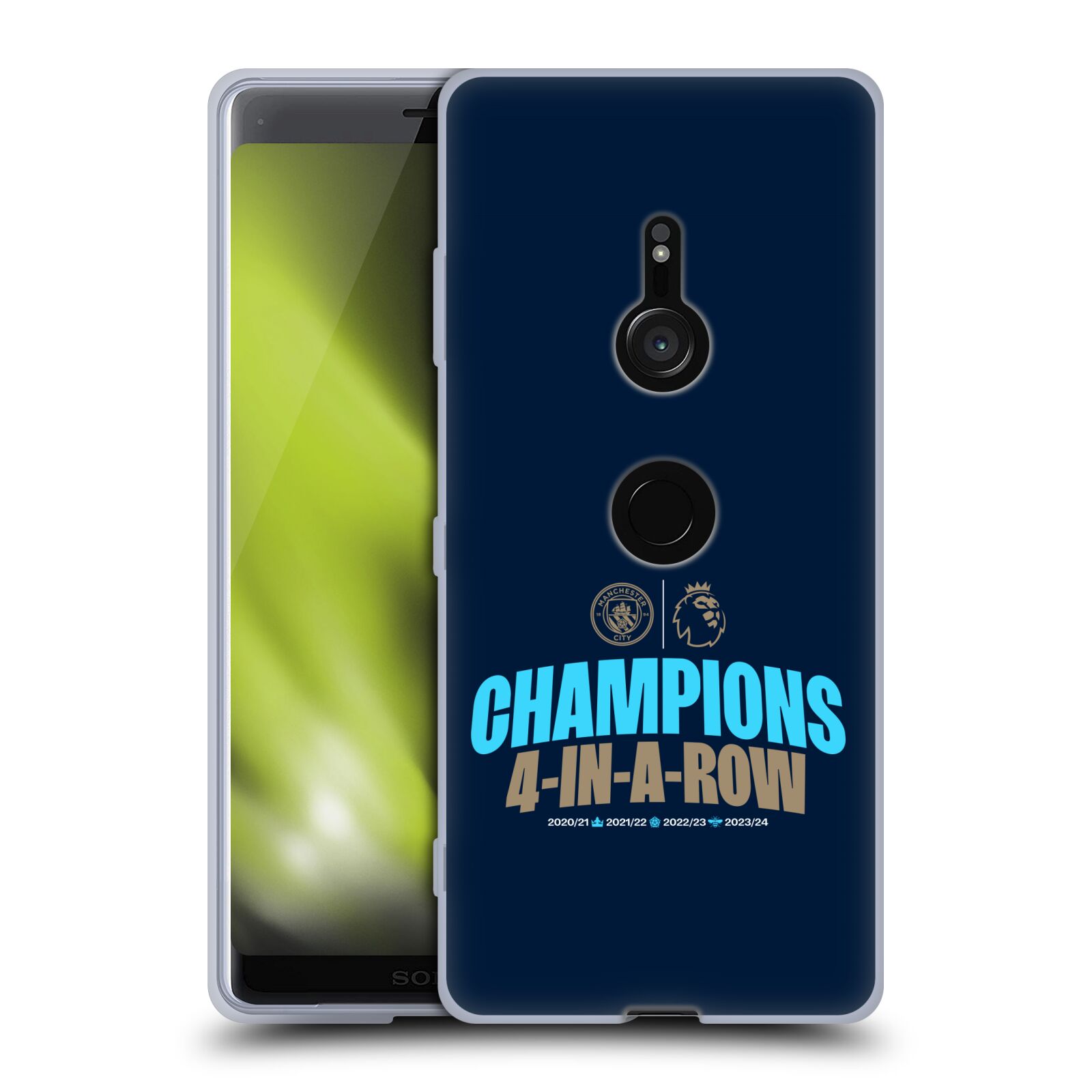 MAN CITY FC 2024 PREMIER LEAGUE CHAMPIONS SOFT GEL CASE FOR SONY PHONES 1 - Picture 8 of 10