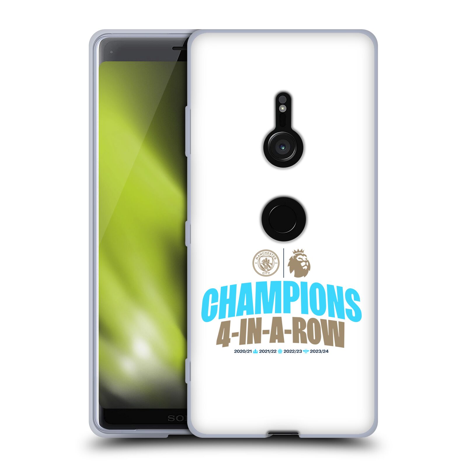 MAN CITY FC 2024 PREMIER LEAGUE CHAMPIONS SOFT GEL CASE FOR SONY PHONES 1 - Picture 9 of 10