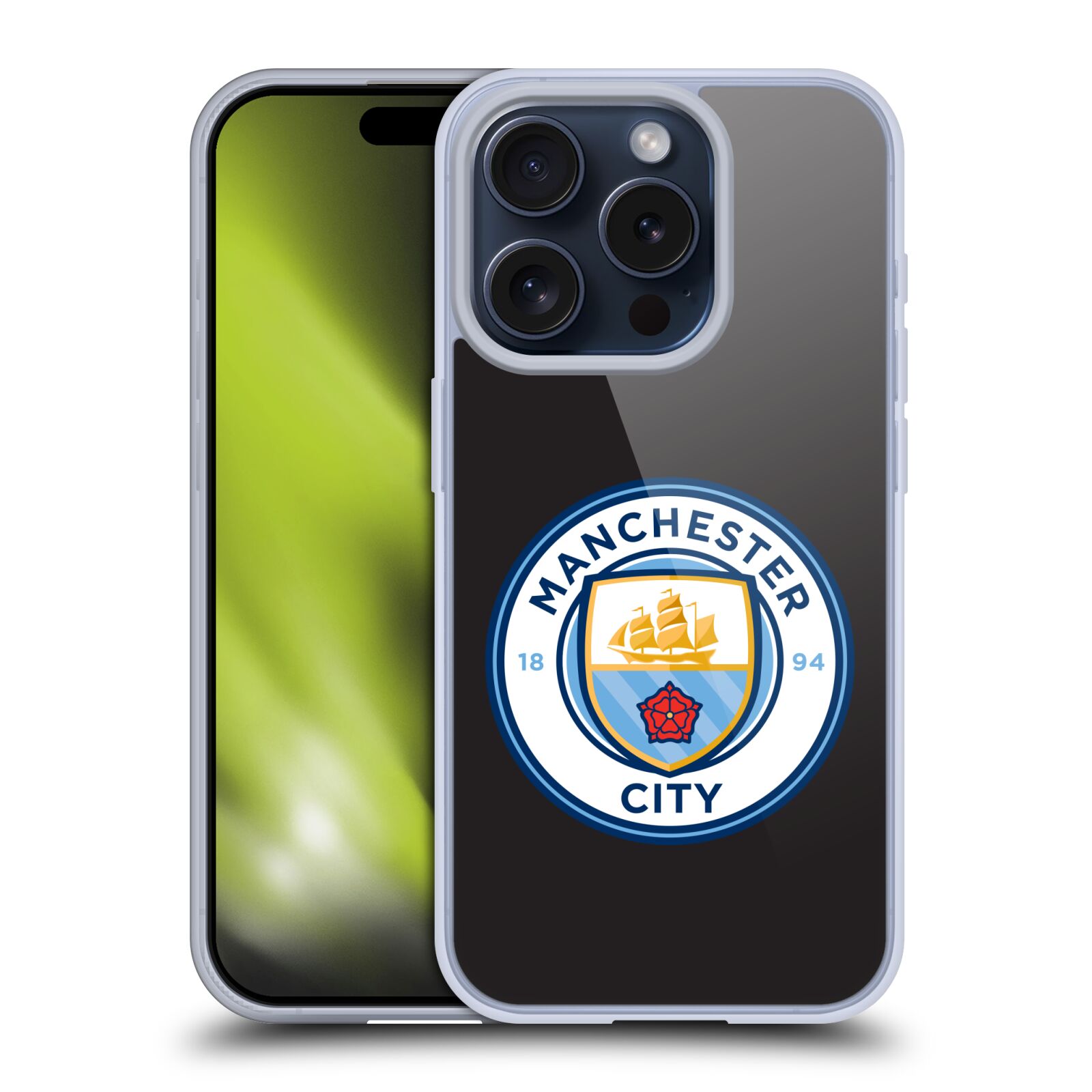 MANCHESTER CITY MAN CITY FC BADGE ÉTUI COQUE EN GEL POUR APPLE iPHONE TÉLÉPHONES - Photo 11 sur 17