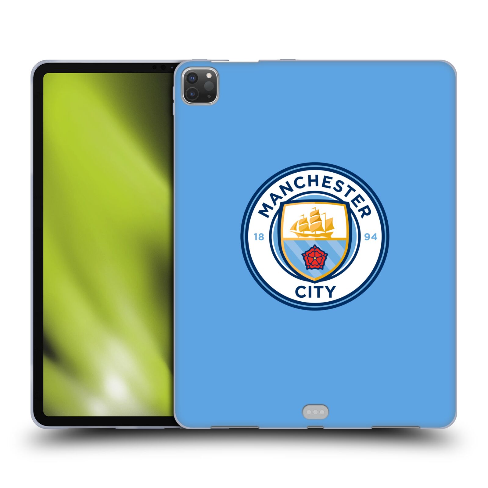 OFFICIAL MANCHESTER CITY MAN CITY FC BADGE GEL CASE FOR APPLE SAMSUNG KINDLE - Picture 11 of 17