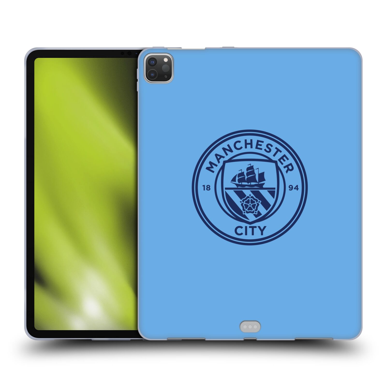 OFFICIAL MANCHESTER CITY MAN CITY FC BADGE GEL CASE FOR APPLE SAMSUNG KINDLE - Picture 12 of 17