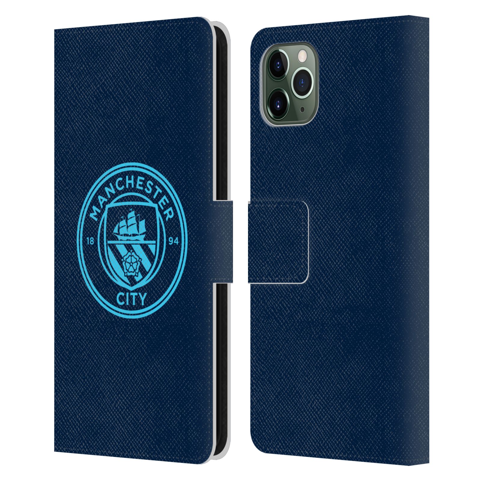 MAN CITY FC BADGE ÉTUI COQUE DE LIVRE EN CUIR POUR APPLE iPHONE TÉLÉPHONES - Photo 8 sur 17