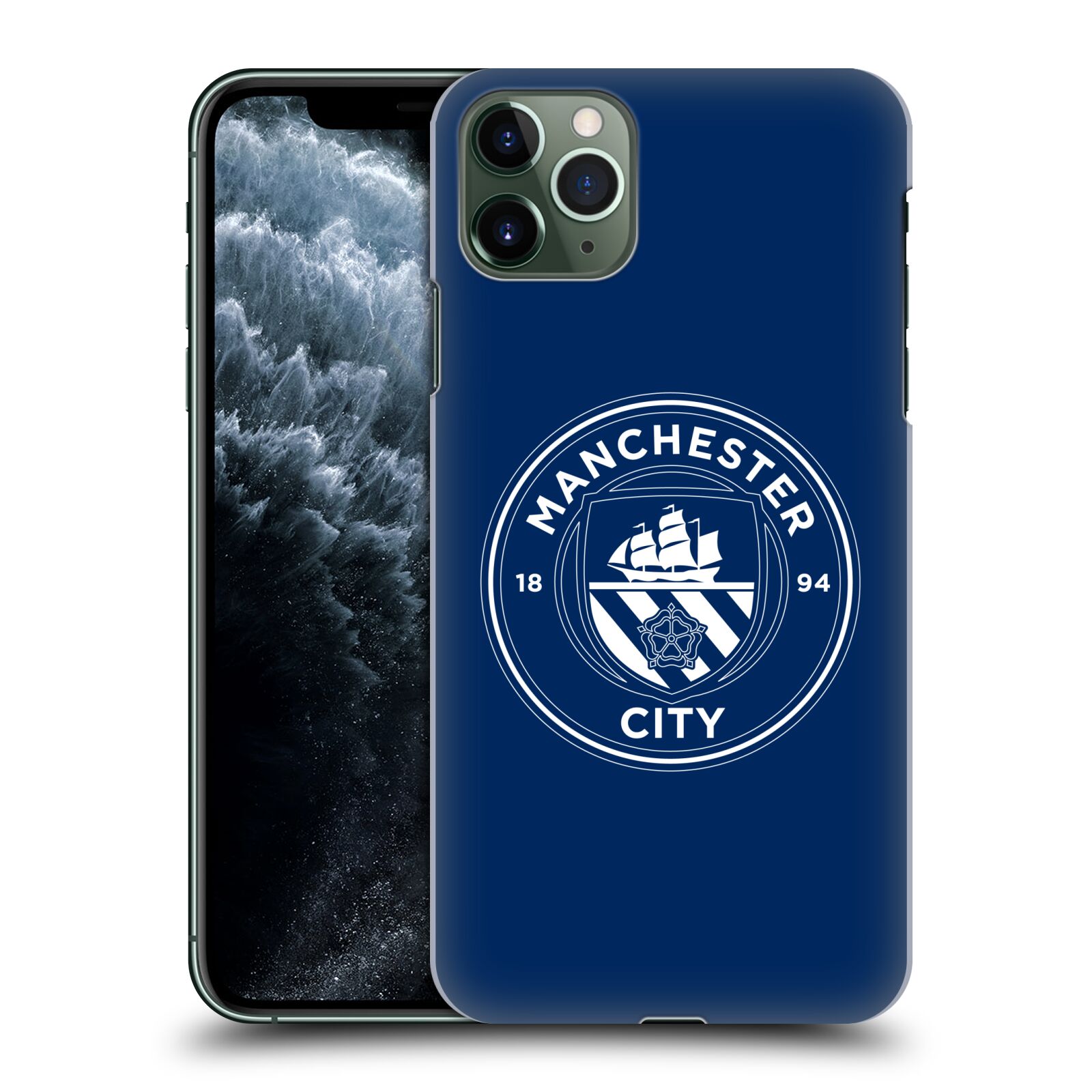 OFFICIAL MANCHESTER CITY MAN CITY FC BADGE CASE FOR APPLE iPHONE 
