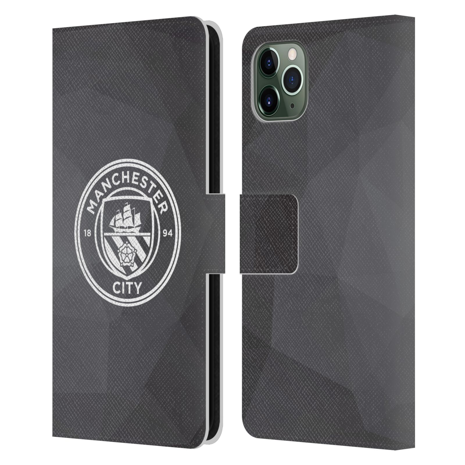 MAN CITY FC BADGE GÉOMÉTRIQUE ÉTUI COQUE EN CUIR POUR APPLE iPHONE TÉLÉPHONES - Photo 9 sur 12
