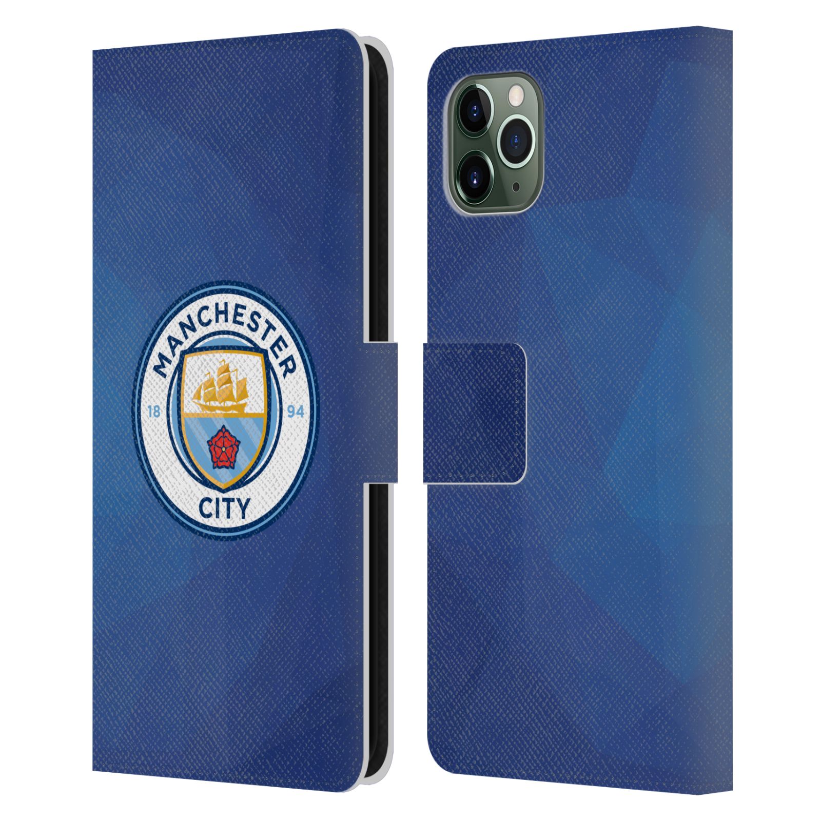 MAN CITY FC BADGE GÉOMÉTRIQUE ÉTUI COQUE EN CUIR POUR APPLE iPHONE TÉLÉPHONES - Photo 12 sur 12
