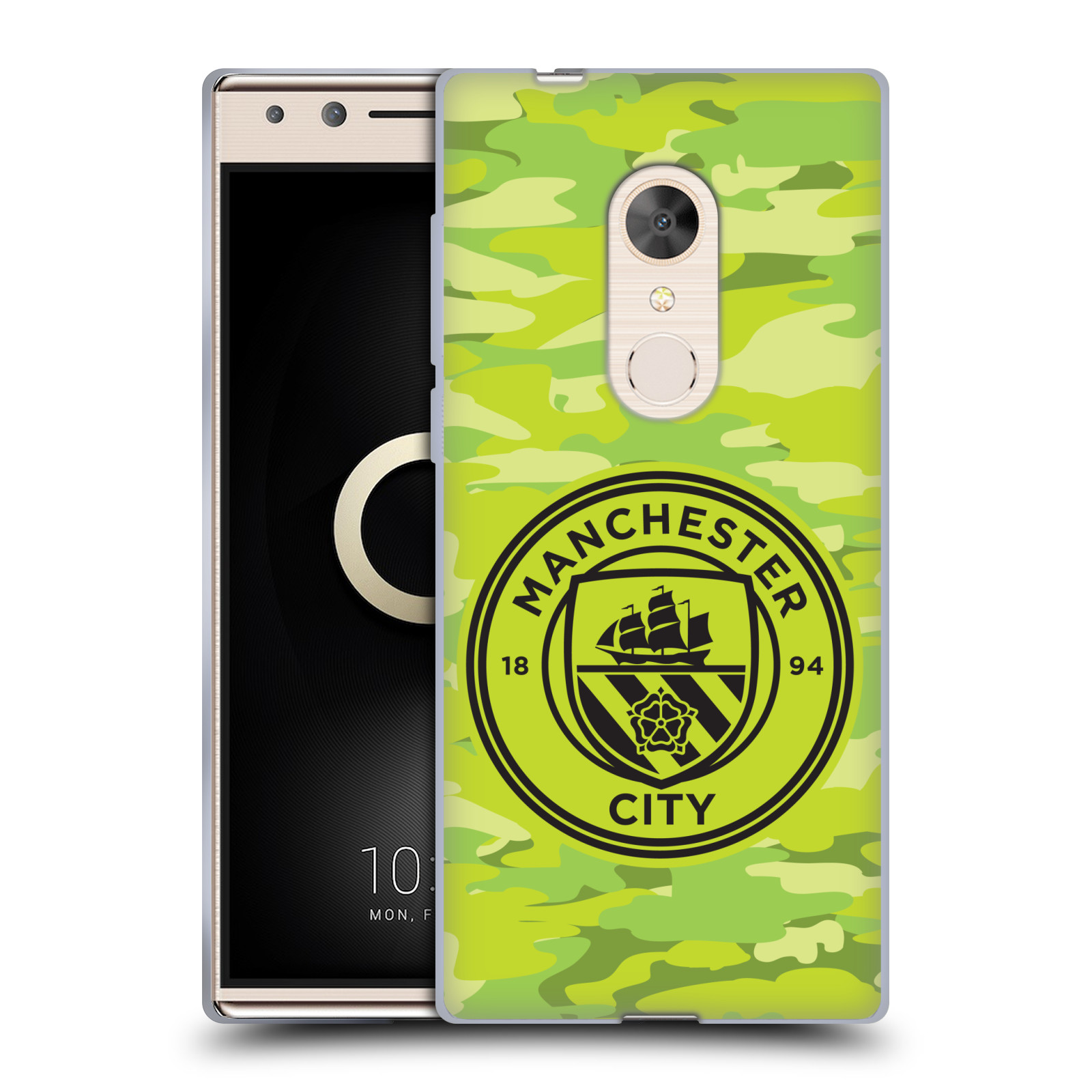 MANCHESTER CITY MAN CITY FC BADGE CAMOU GEL CASE FOR ALCATEL PHONES - 第 15/17 張圖片