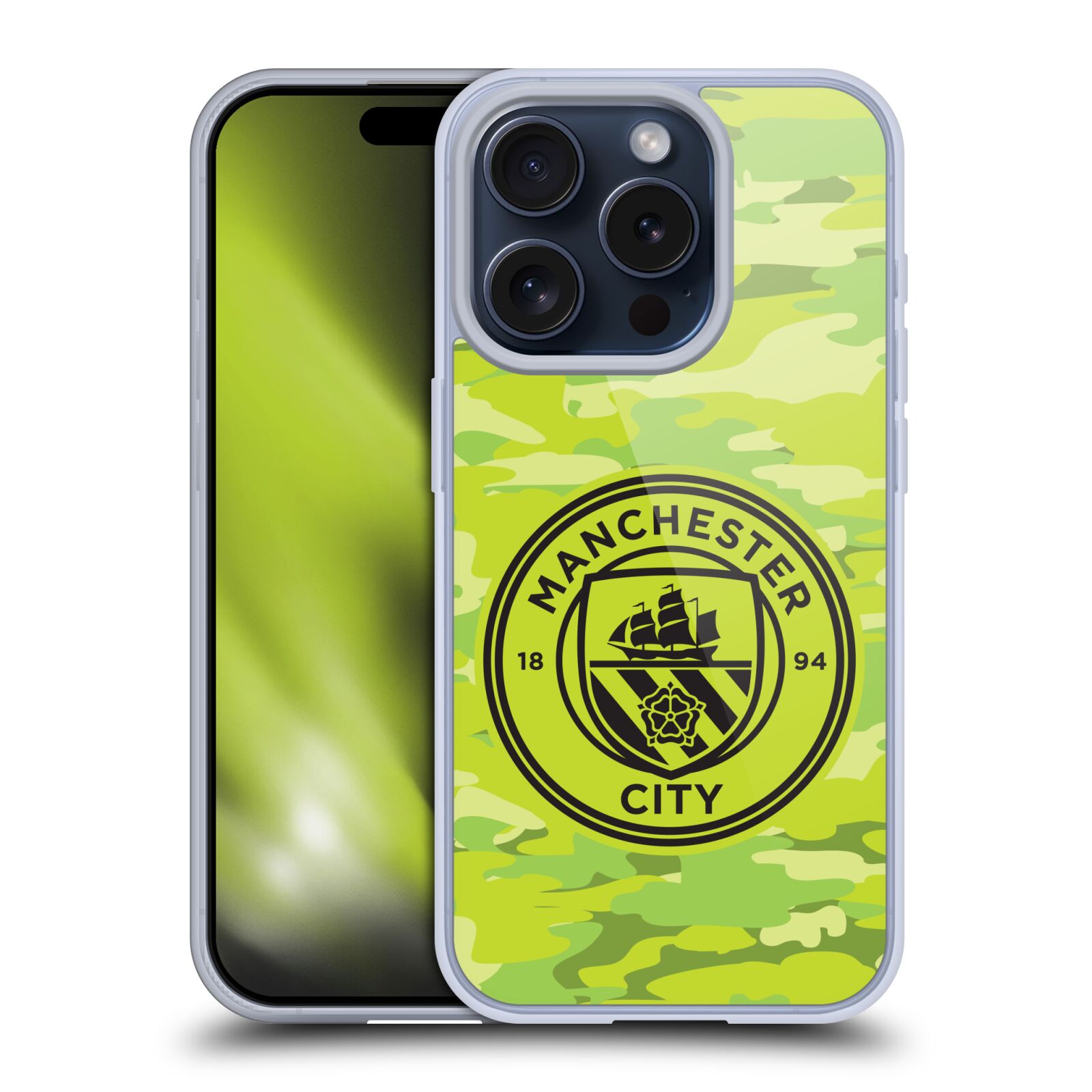 MAN CITY FC BADGE CAMOU ÉTUI COQUE EN GEL MOLLE POUR APPLE iPHONE TÉLÉPHONES - Photo 11 sur 17