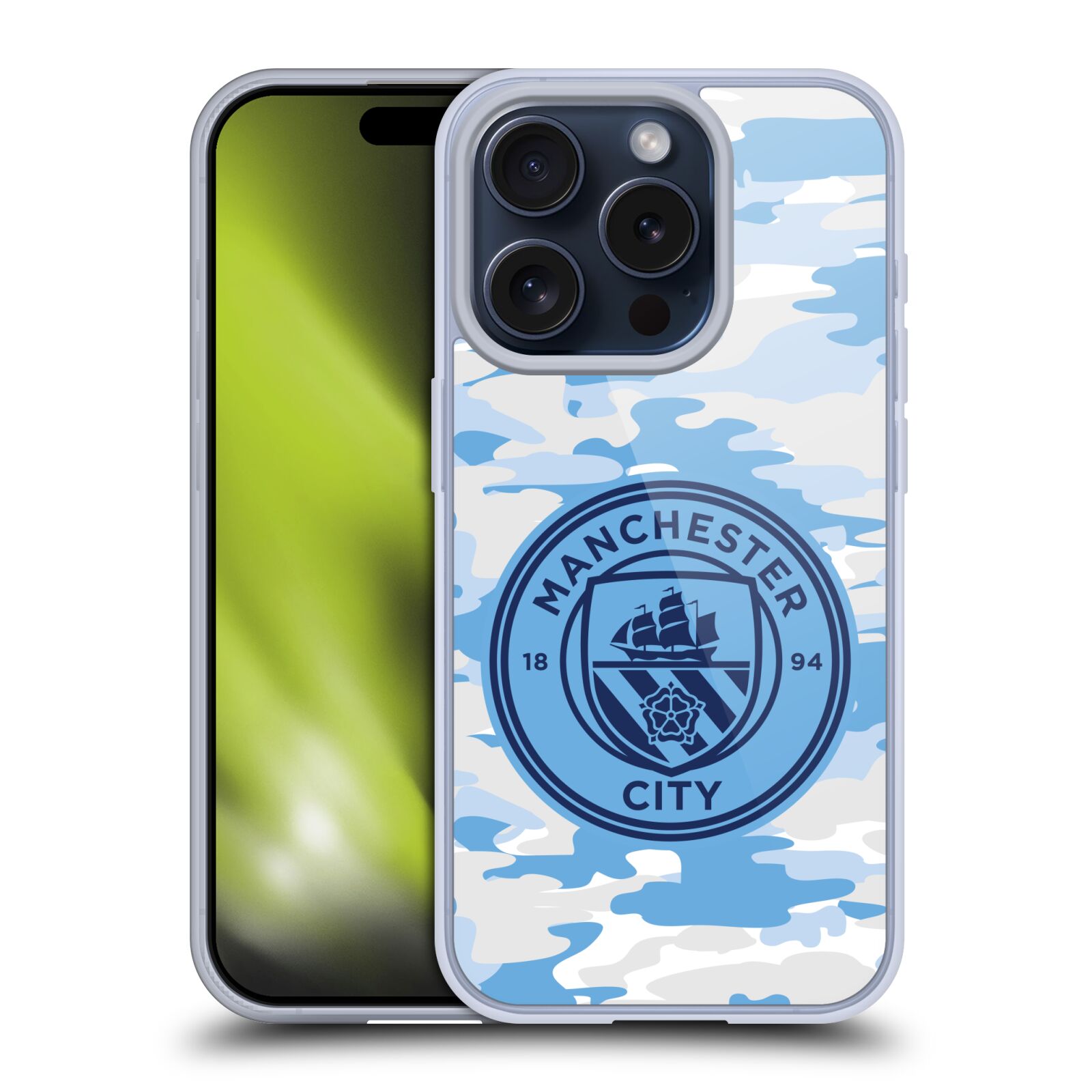 MAN CITY FC BADGE CAMOU ÉTUI COQUE EN GEL MOLLE POUR APPLE iPHONE TÉLÉPHONES - Photo 13 sur 17