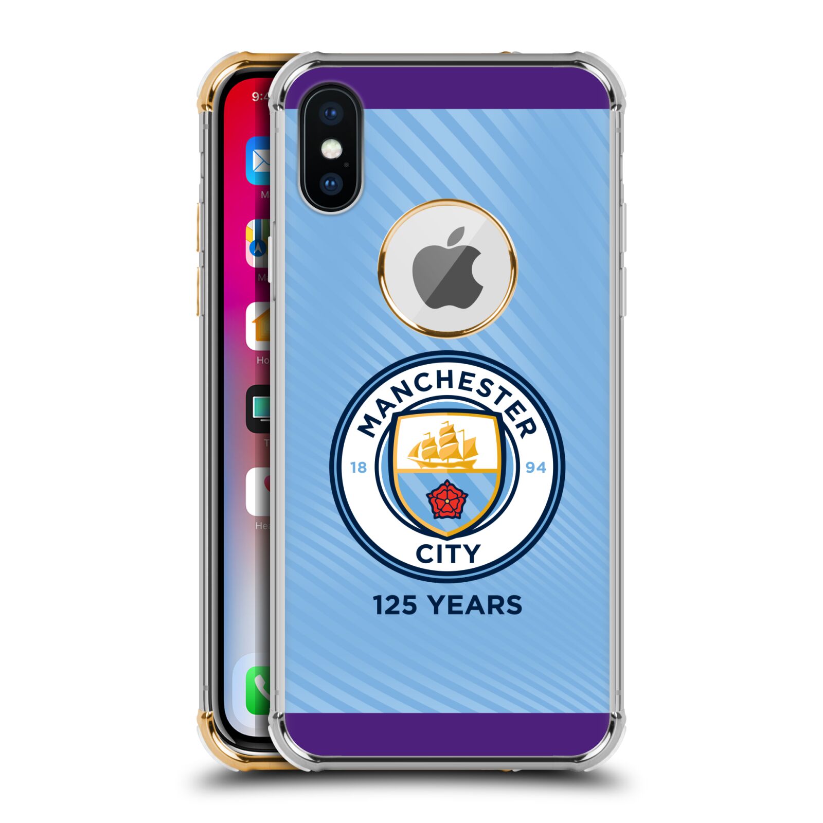 Man CITY FC 2019/20 Badge Kit Gold Shockproof Fender Case ...