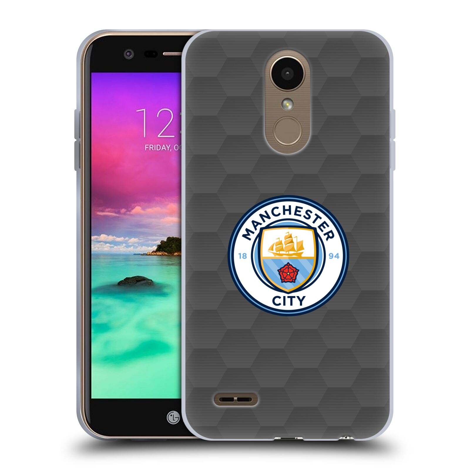 OFFICIAL MANCHESTER CITY MAN CITY FC 2020/21 BADGE KIT GEL CASE FOR LG PHONES 2 - 第 10/11 張圖片