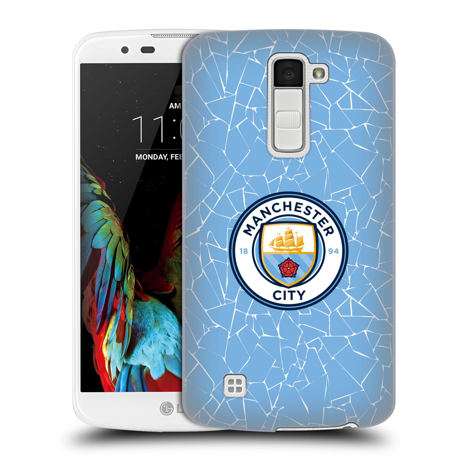 OFFICIAL MANCHESTER CITY MAN CITY FC 2020/21 BADGE KIT BACK CASE FOR LG PHONES 3 - 第 8/10 張圖片
