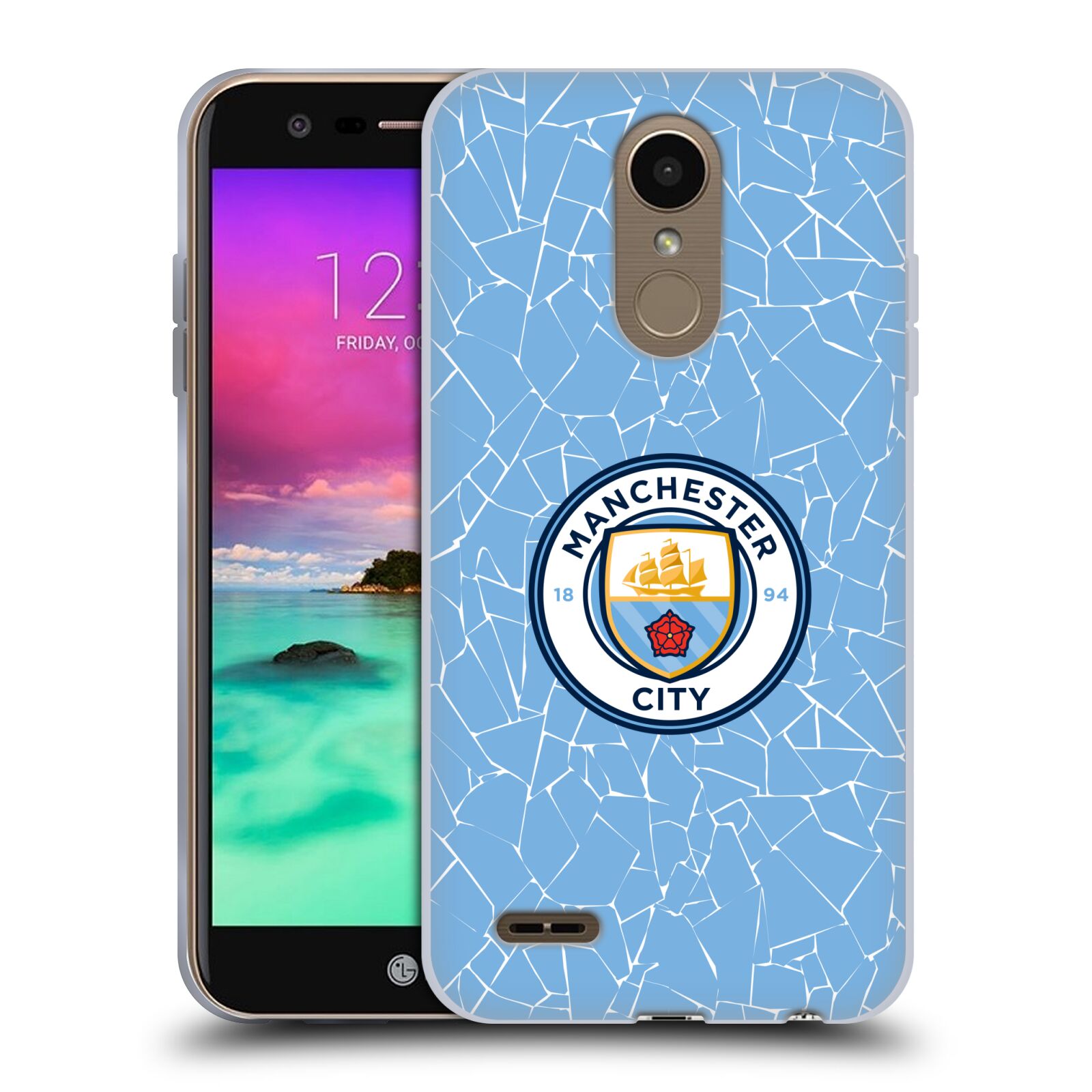 OFFICIAL MANCHESTER CITY MAN CITY FC 2020/21 BADGE KIT GEL CASE FOR LG PHONES 2 - 第 9/11 張圖片