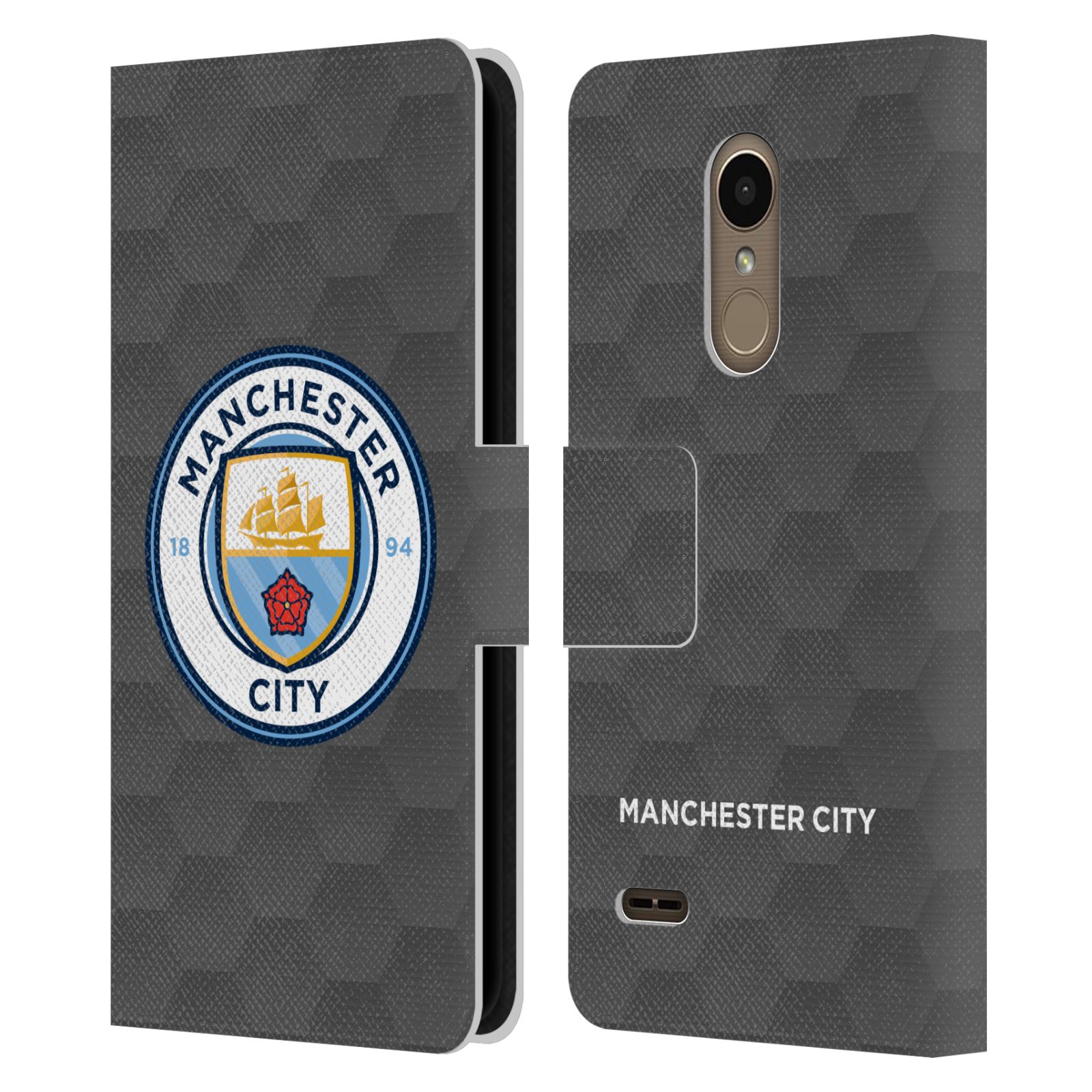 MANCHESTER CITY MAN CITY FC 2020/21 BADGE KIT LEATHER BOOK CASE FOR LG PHONES 1 - Picture 7 of 7