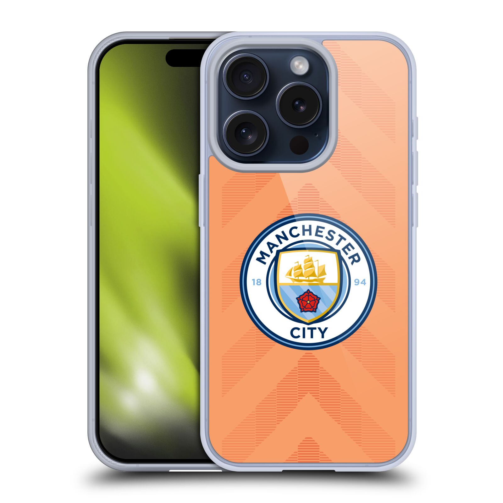 MAN CITY FC 2022/23 BADGE KIT ÉTUI COQUE EN GEL POUR APPLE iPHONE TÉLÉPHONES - Photo 9 sur 13